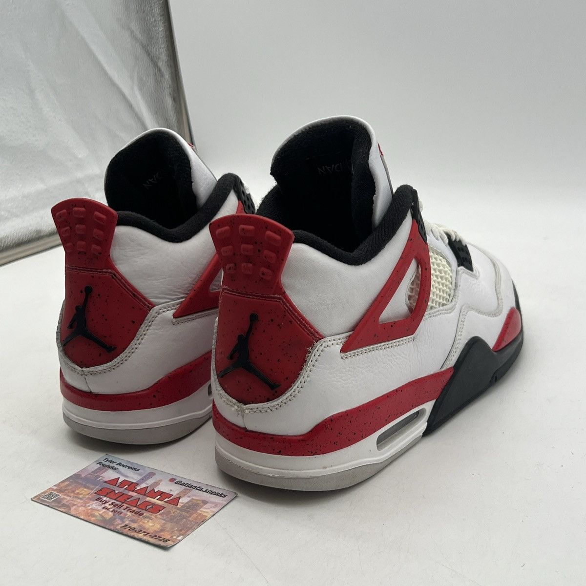 Jordan Brand Air Jordan 4 red cement Size US 8.5 / EU 41-42 - 5 Thumbnail
