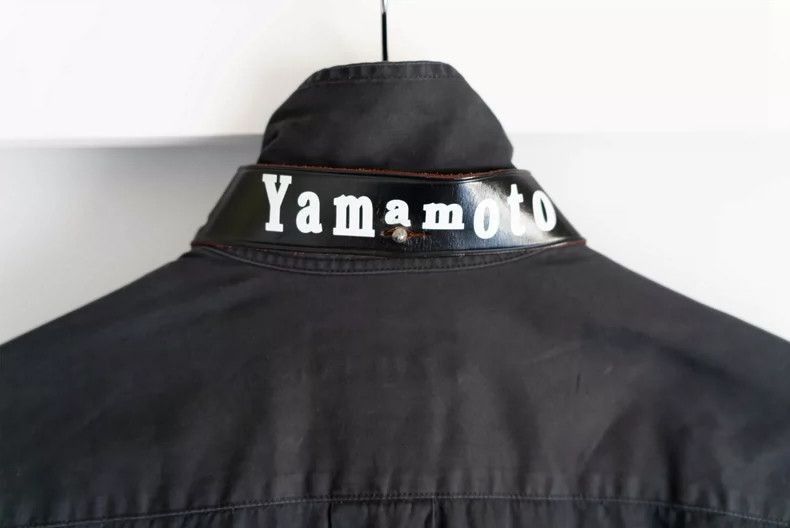 Yohji Yamamoto Yohji Yamamoto Yohji Yamamoto Black Button-Up Shirt with L Size US M / EU 48-50 / 2 - 3 Thumbnail