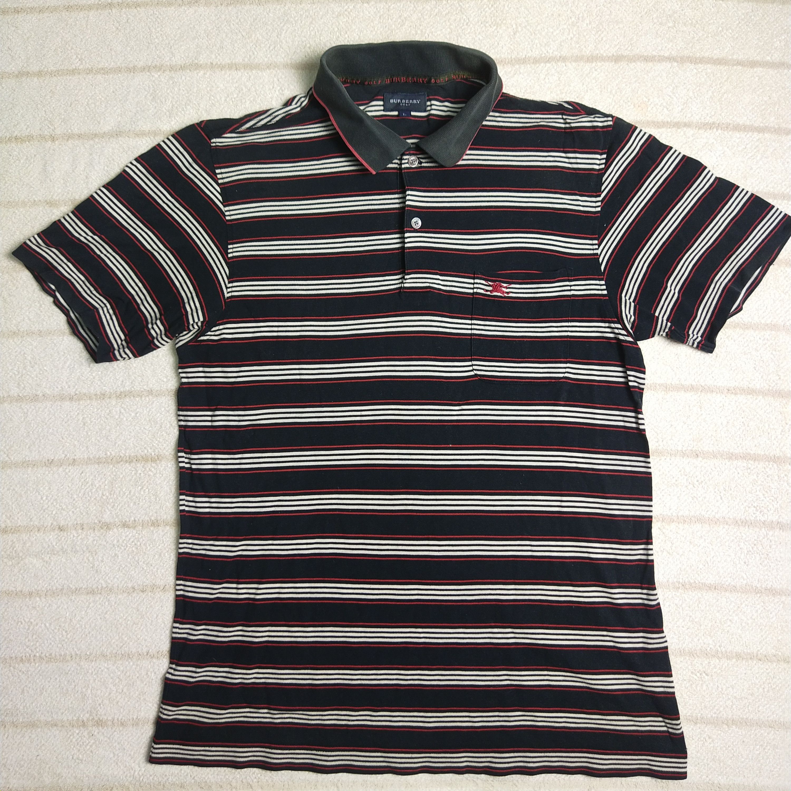 Burberry × Vintage vintage Burberry Golf 🚀🚀🚀 Size US L / EU 52-54 / 3 - 1 Thumbnail