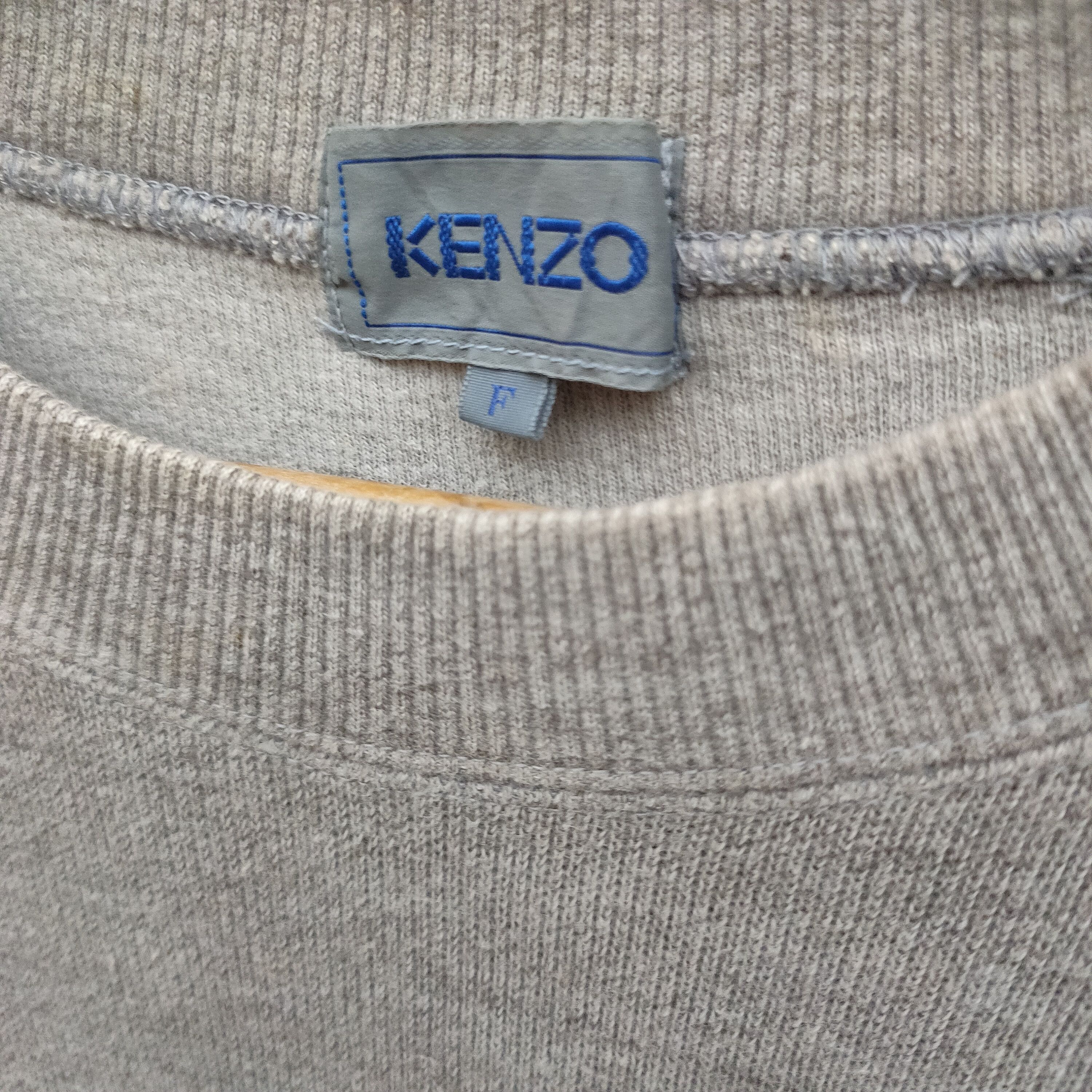 Kenzo × Vintage Vintage Kenzo Embroidery Sweatshirt Size US M / EU 48-50 / 2 - 8 Thumbnail