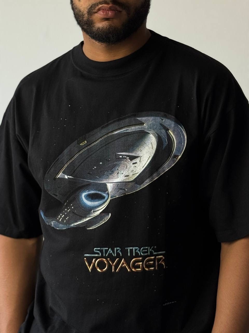 Other Star Trek Voyager 1995 vintage t shirt Size US L / EU 52-54 / 3 - 4 Thumbnail