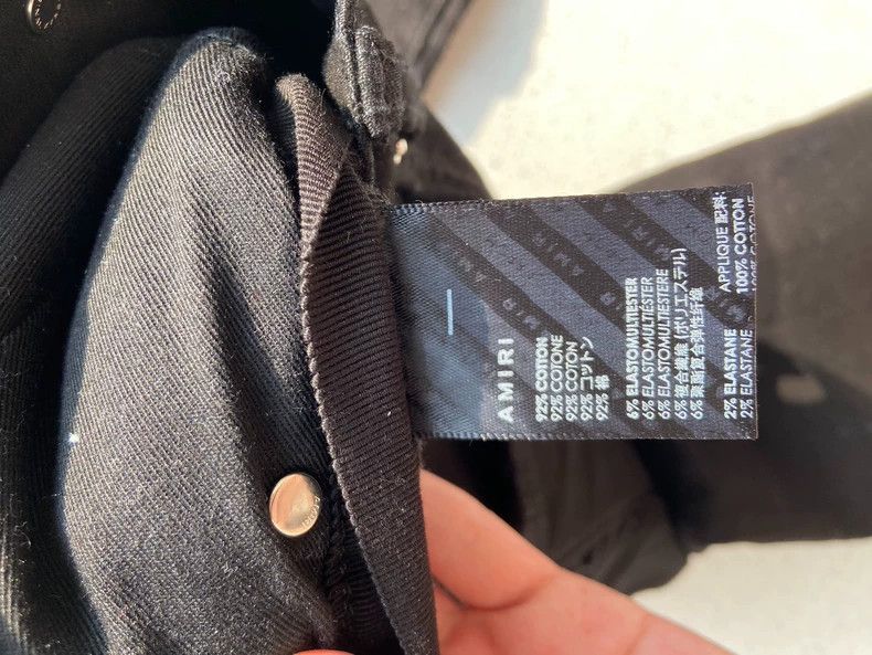 Amiri Amiri MX1 Bandana Jeans Cashew Flower Leather Jeans 2502-Ne Size US 32 / EU 48 - 6 Thumbnail