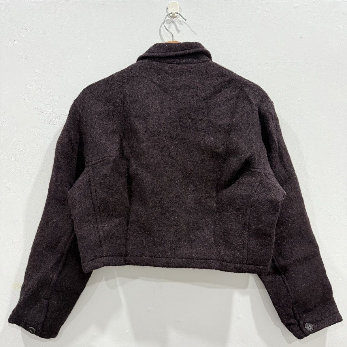 Y's Vintage Y's Yohji Yamamoto Wool Crop Jacket Size M / US 6-8 / IT 42-44 - 2 Thumbnail