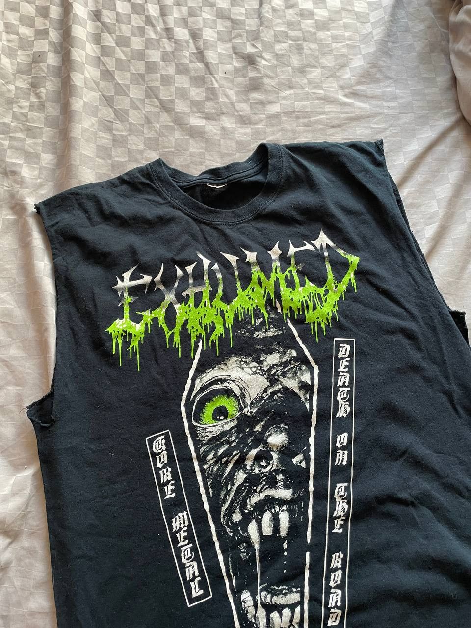 Band Tees Vintage Exhumed Band Gore Metal/The Saw Is The Law T-Shirt Size US L / EU 52-54 / 3 - 3 Thumbnail
