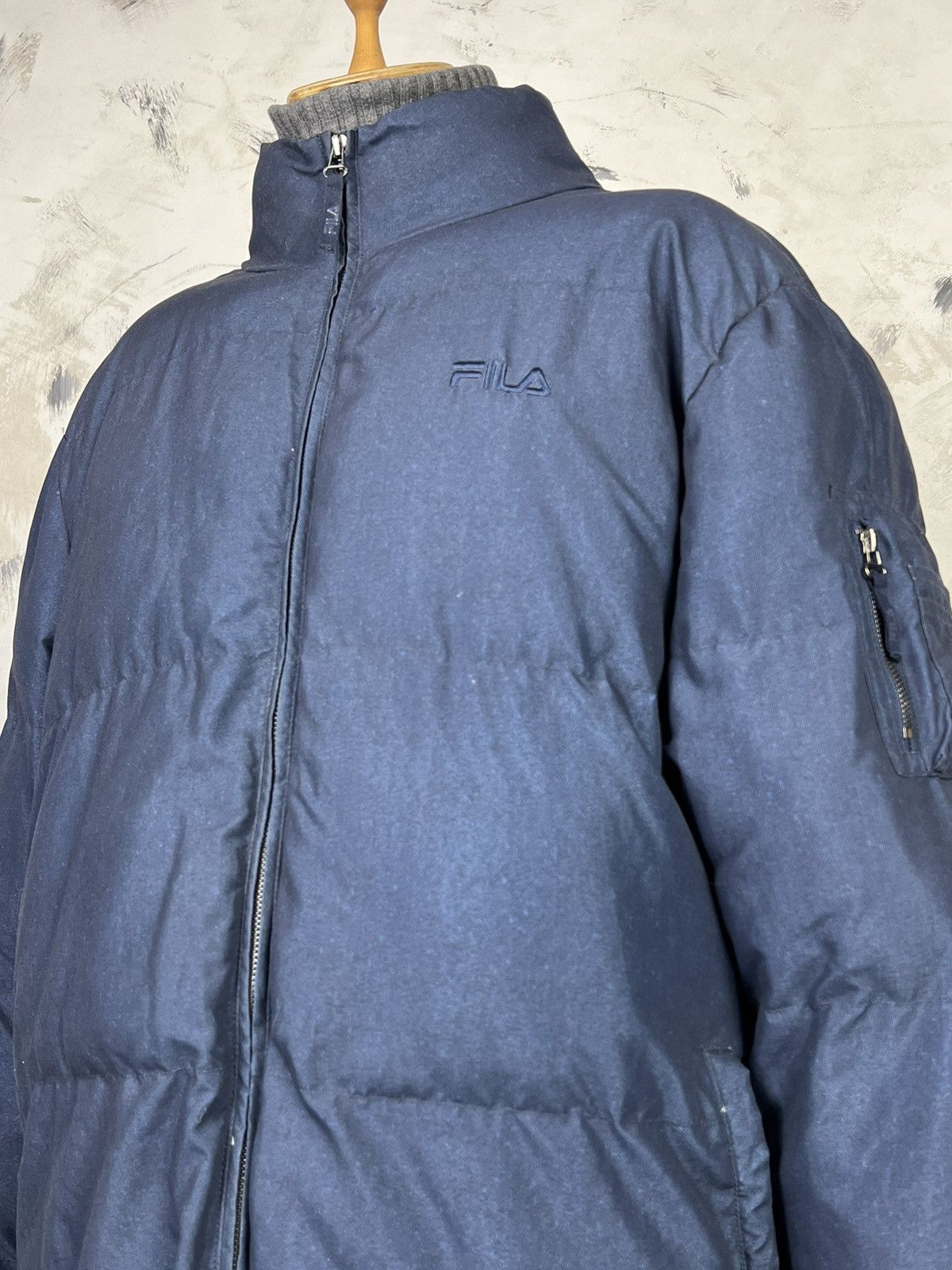 Fila Vintage Fila Down Puffer Jacket Size 3XL Size US XXL / EU 58 / 5 - 4 Thumbnail