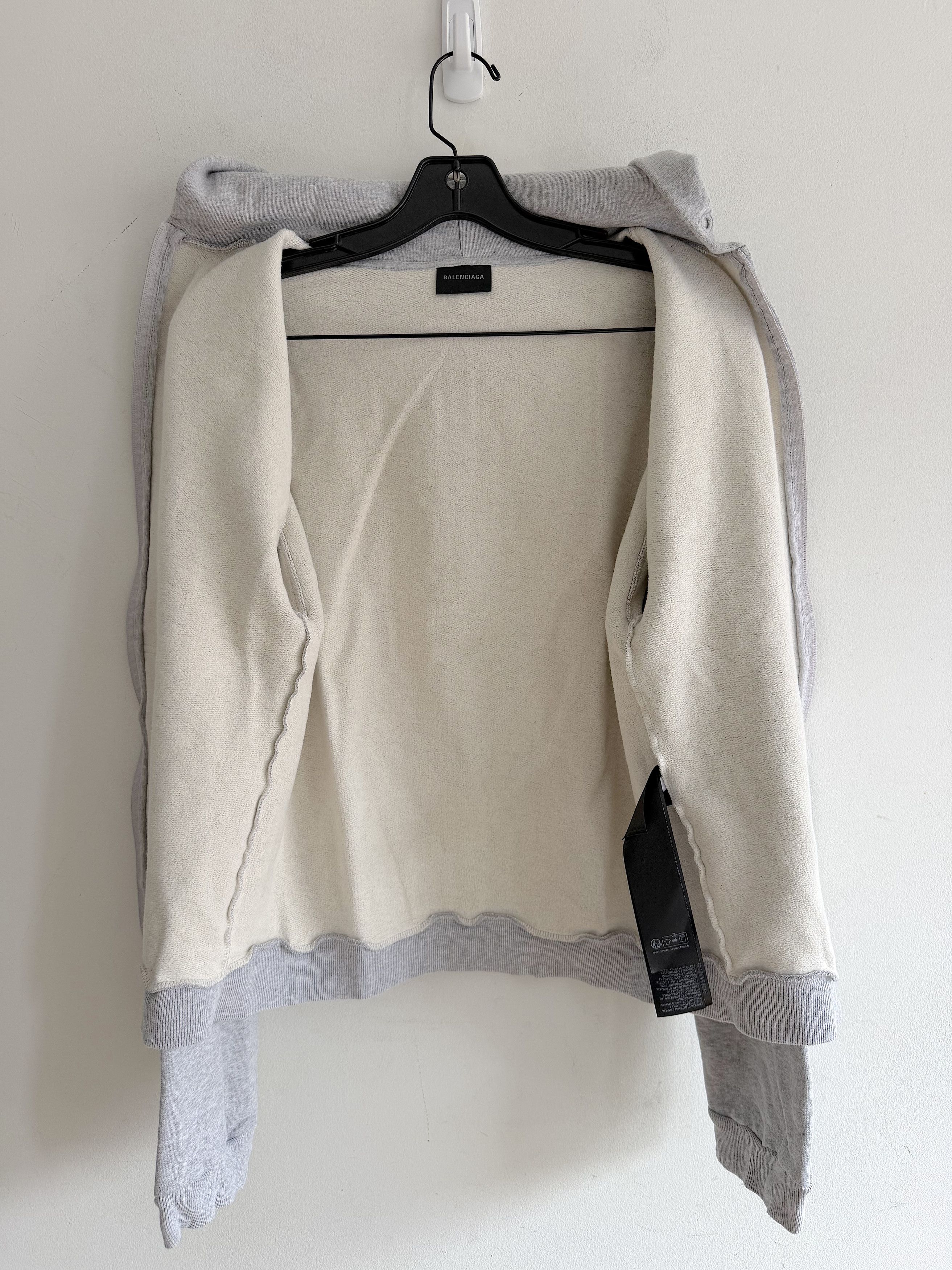 Balenciaga New Spring 26 Britney Spears Zip Up Hoodie (S) Size US S / EU 44-46 / 1 - 9 Thumbnail