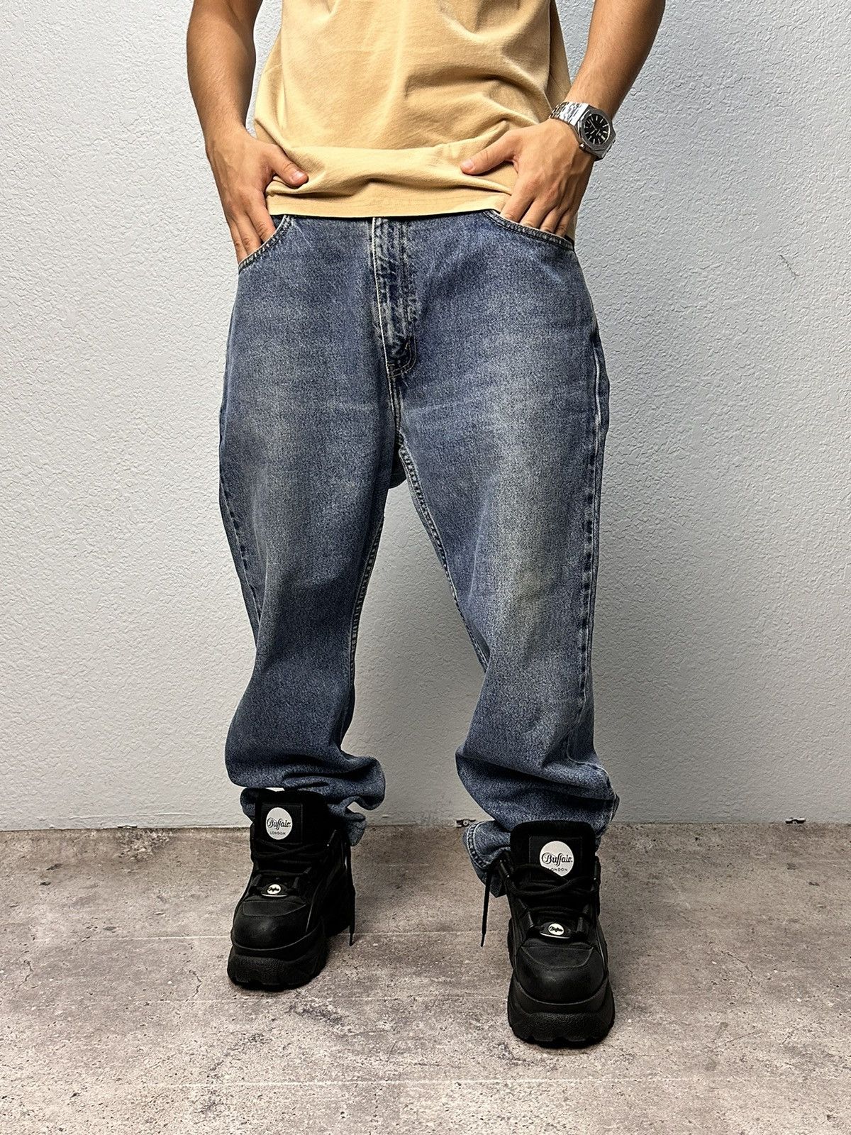 Levi's Vintage Blue Denim Levis Silver Tab USA Y2K Pants 36 Size US 36 / EU 52 - 3 Thumbnail