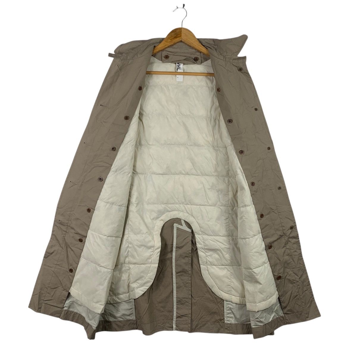 Margaret Howell MHL MARGARET HOWELL Beige Long Overcoat Jacket Parka Size US M / EU 48-50 / 2 - 3 Thumbnail