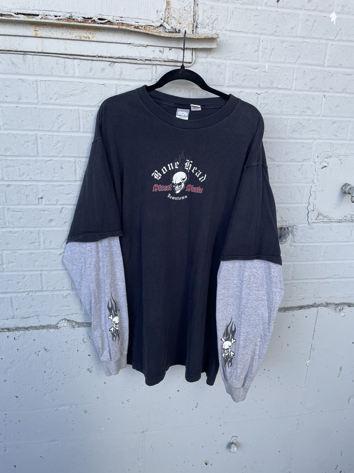 Spitfire Bone Head Skate layered long sleeve Size US XL / EU 56 / 4 - 3 Thumbnail