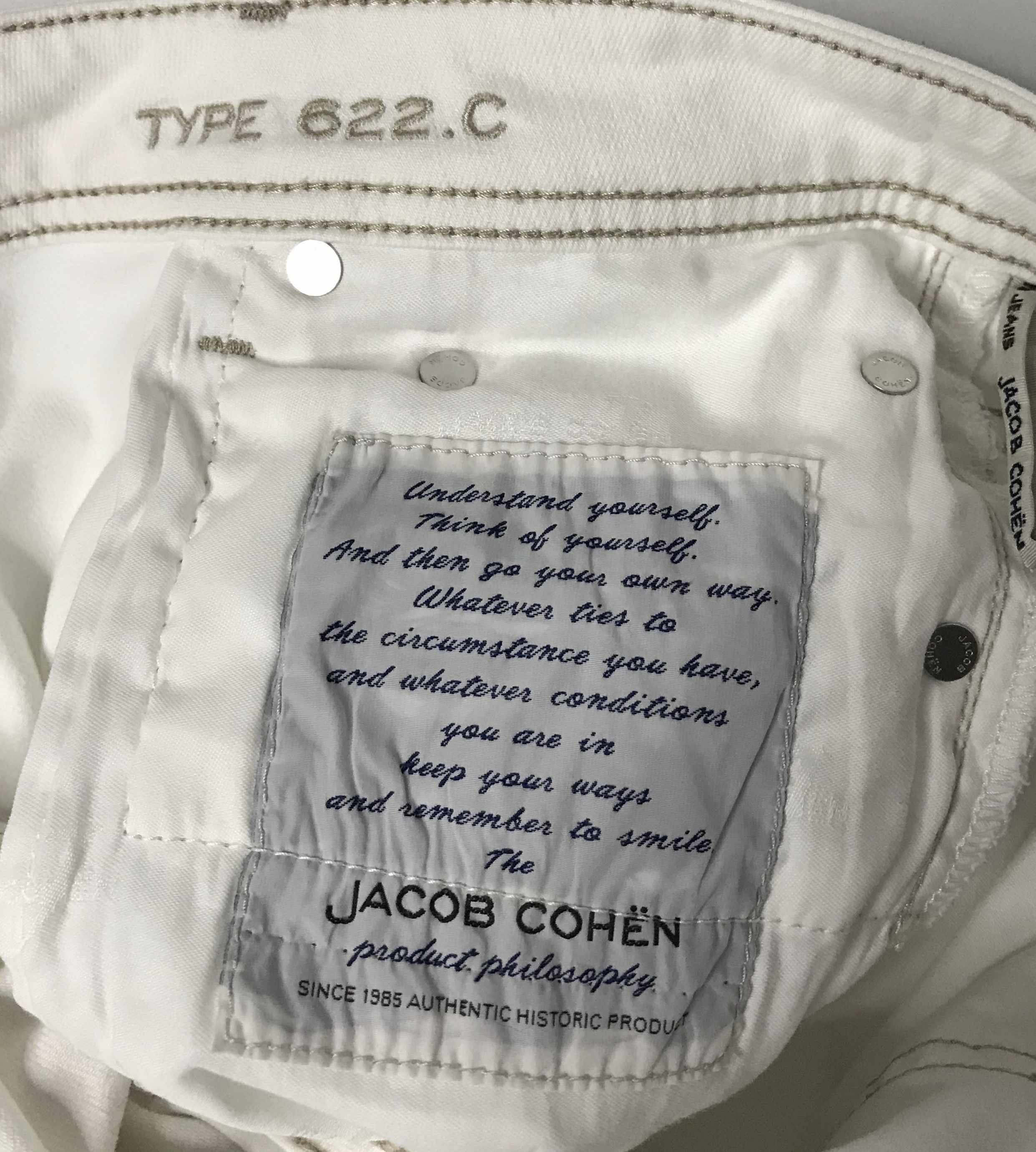 Jacob Cohen Jacob Cohen J622 Comfort Mens 5 Pocket Jeans Size US 31 - 11 Thumbnail