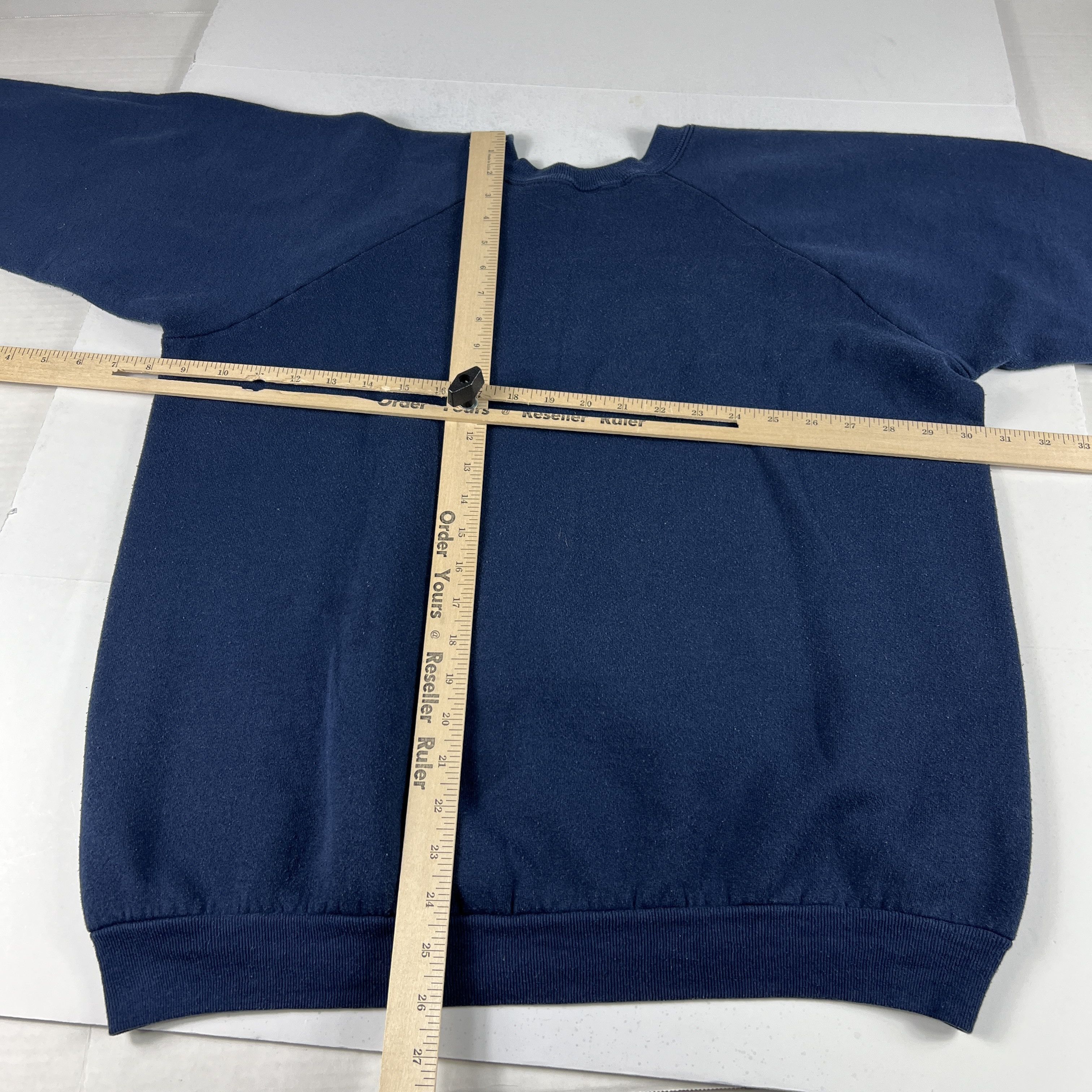 B.U.M Equipment × Vintage VTG 90s BUM Equipment Sweatshirt Faded Embroidered Crewneck Size US XL / EU 56 / 4 - 9 Thumbnail
