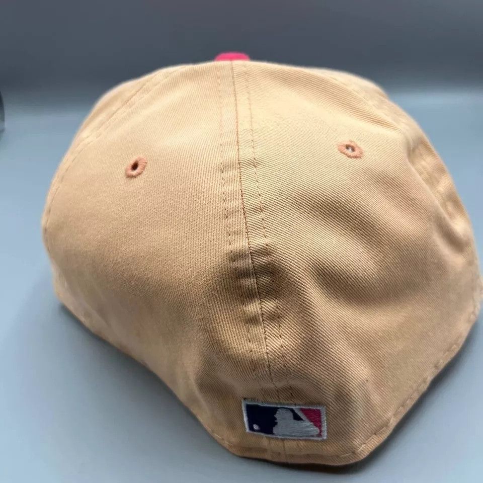 New Era Houston Astros Hat Men 7 5/8 59Fifty New Era Fitted Cap Size ONE SIZE - 5 Thumbnail