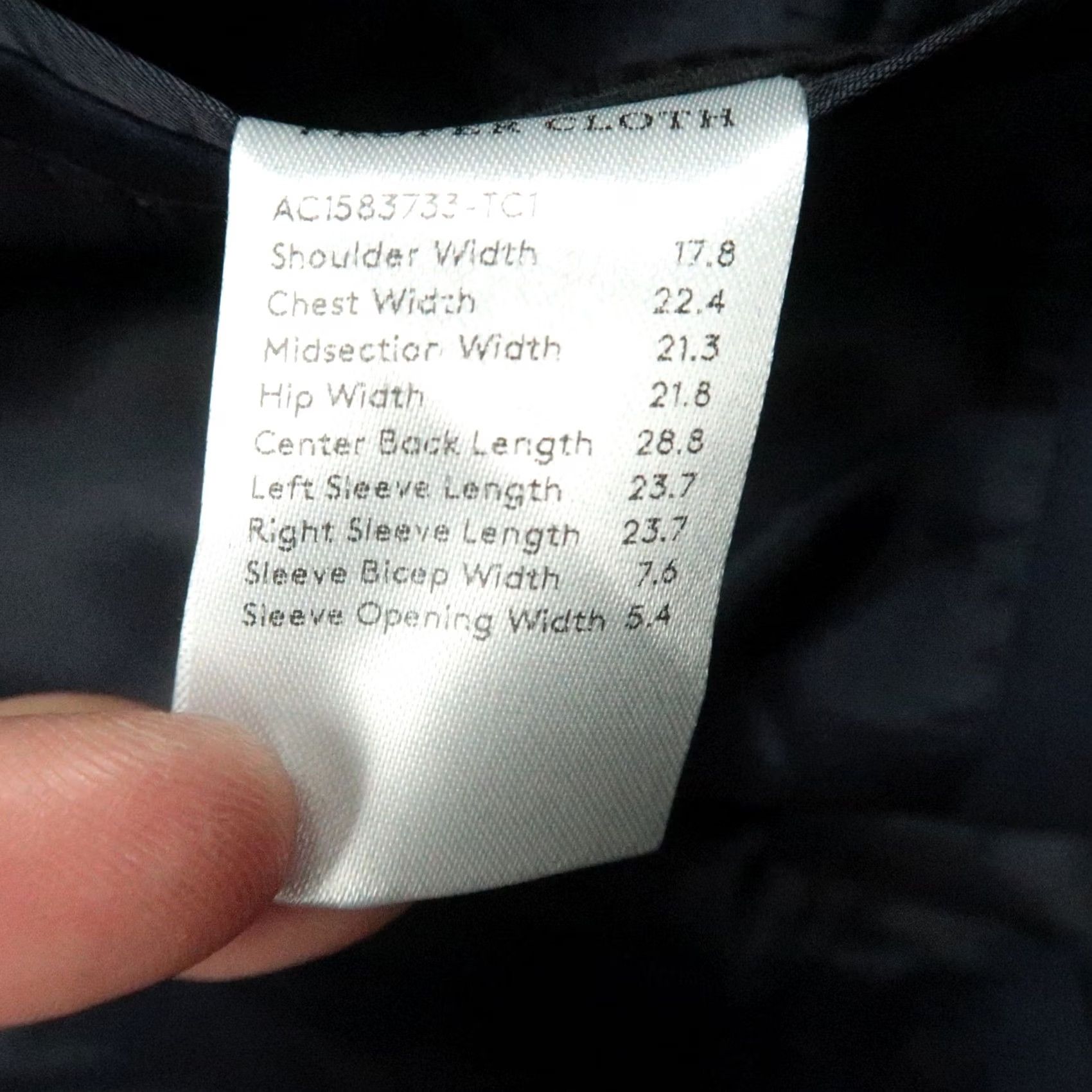 Proper Cloth Proper Cloth Blazer Mens 42R Blue Wool Made To Measure Custom Stretch Jacket Size 42R - 5 Thumbnail
