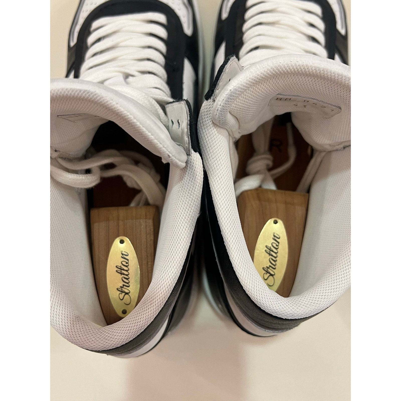 Celine Celine CT-01 Z Black White Leather Trainer Sneaker Size 43 Size US 10.5 / EU 43-44 - 4 Thumbnail
