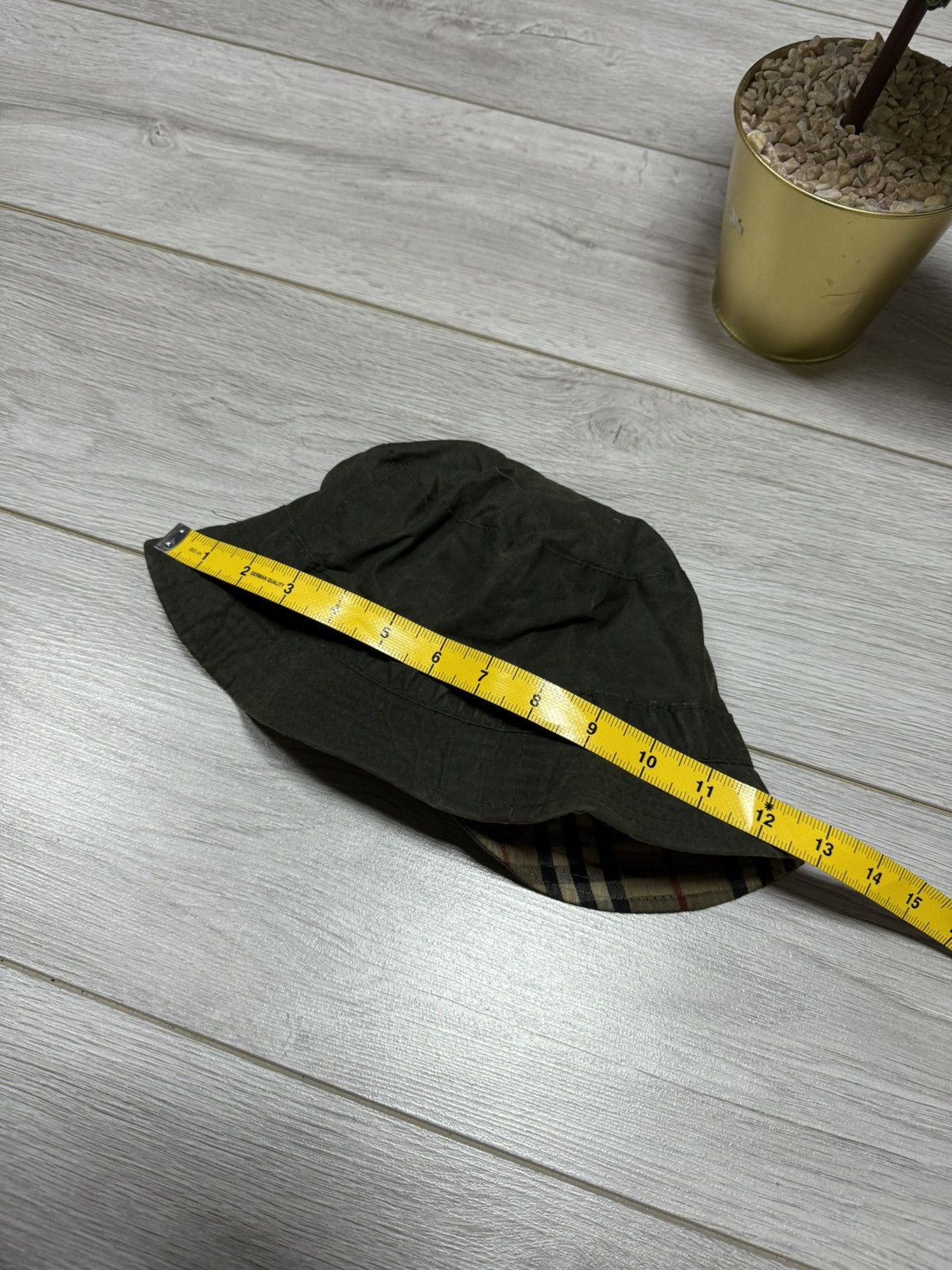 Burberry Prorsum Burberry wax nova check bucket hat Size ONE SIZE - 6 Thumbnail