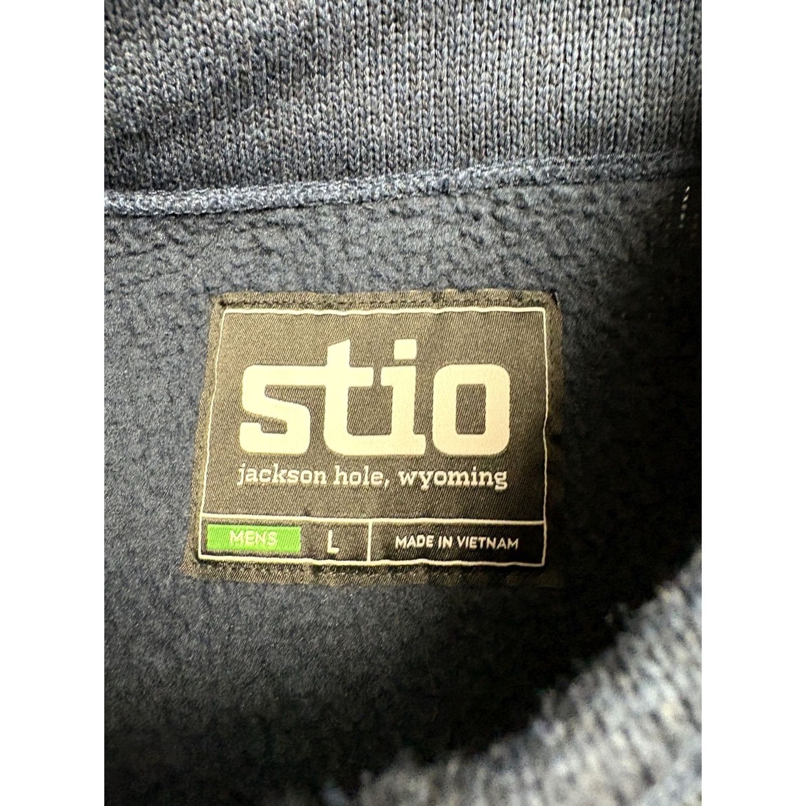 Vintage Stio Vest Mens L Blue Fleece Full Zip Outdoors Pockets Logo Size US L / EU 52-54 / 3 - 5 Thumbnail