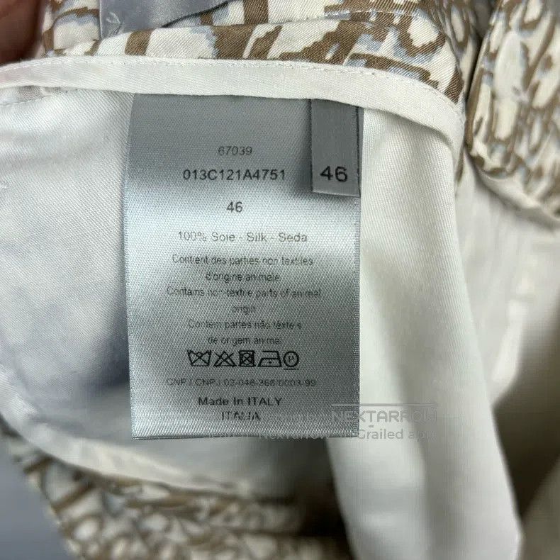 Dior Dior SS23 Full-Printed Logo High-Waisted Silk Casual Short Size US 30 / EU 46 - 5 Thumbnail