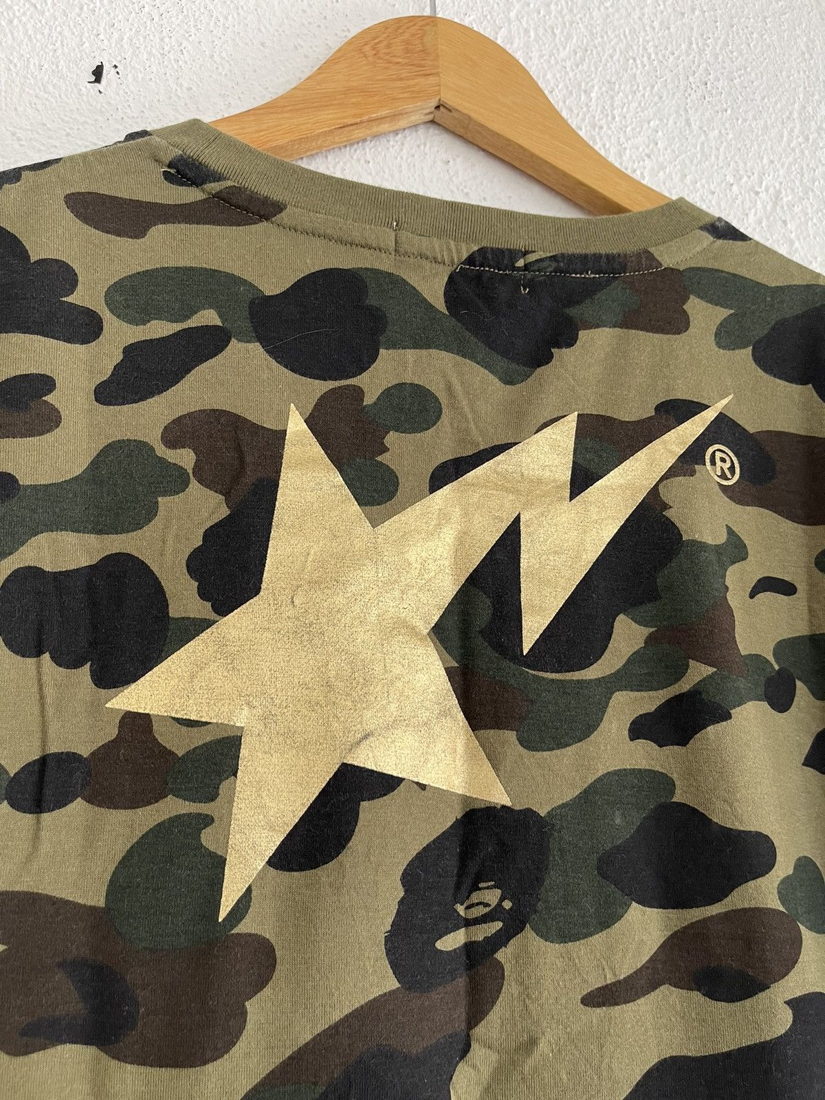 Bape 1st Camo Foil Bape Sta Tee Size XS / US 0-2 / IT 36-38 - 4 Thumbnail