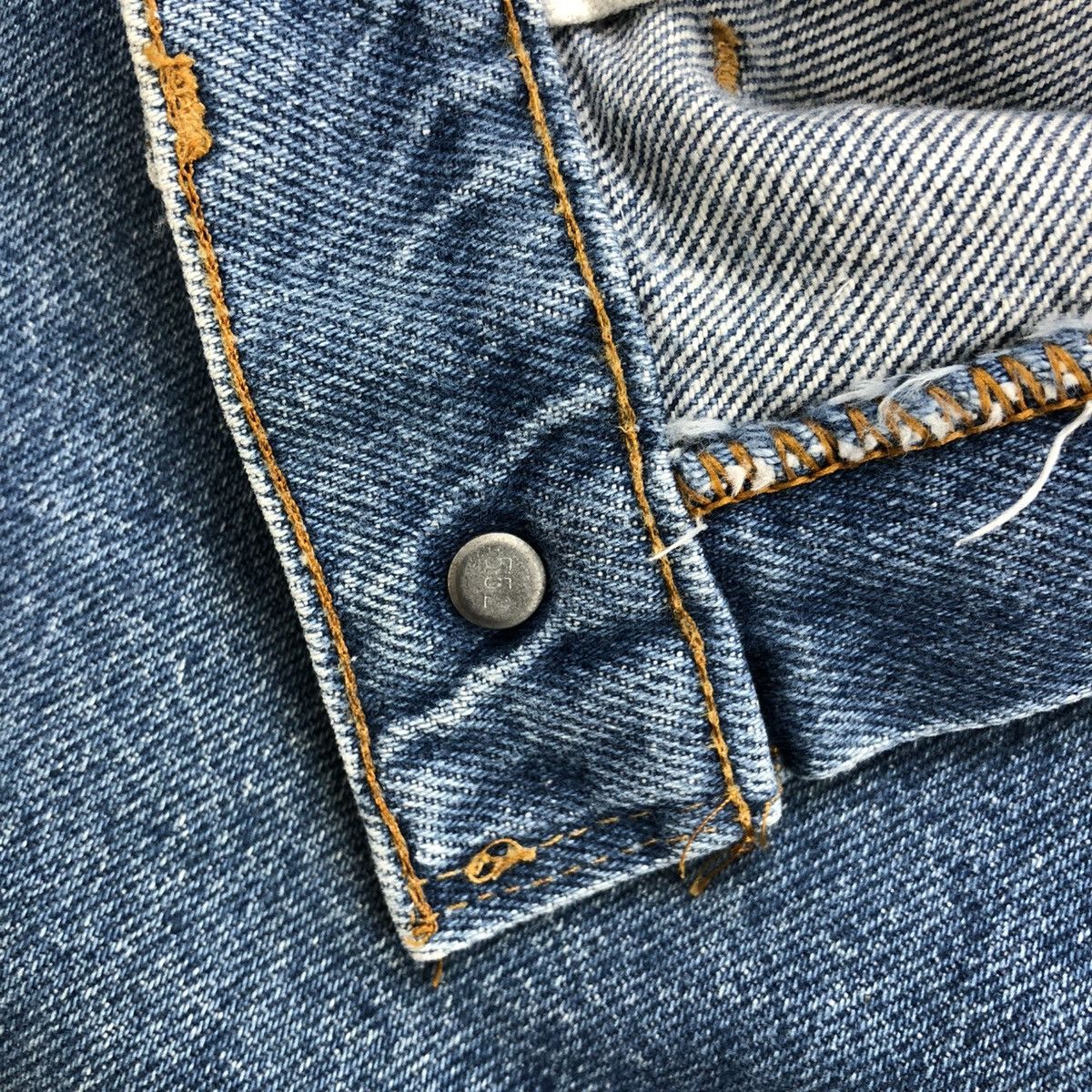 Levi's × Levi's Vintage Clothing 🇺🇸80’s Vintage Levis 501 #552 30x31 Straight Leg Blue Jeans Size US 29 - 12 Thumbnail