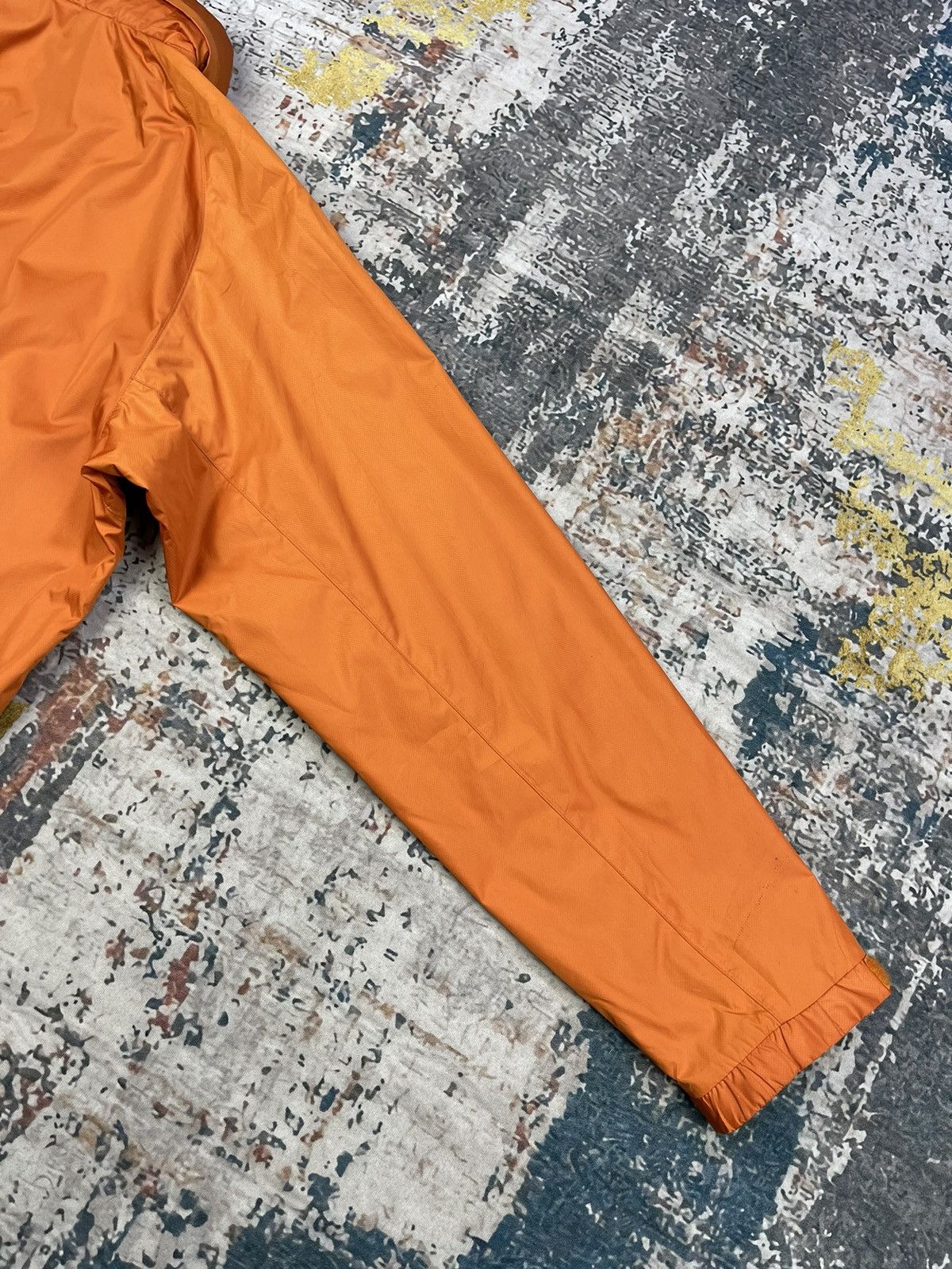 Nike Y2k Vintage Nike FIT Storm Swoosh Orange Winbreakers Size US L / EU 52-54 / 3 - 6 Thumbnail