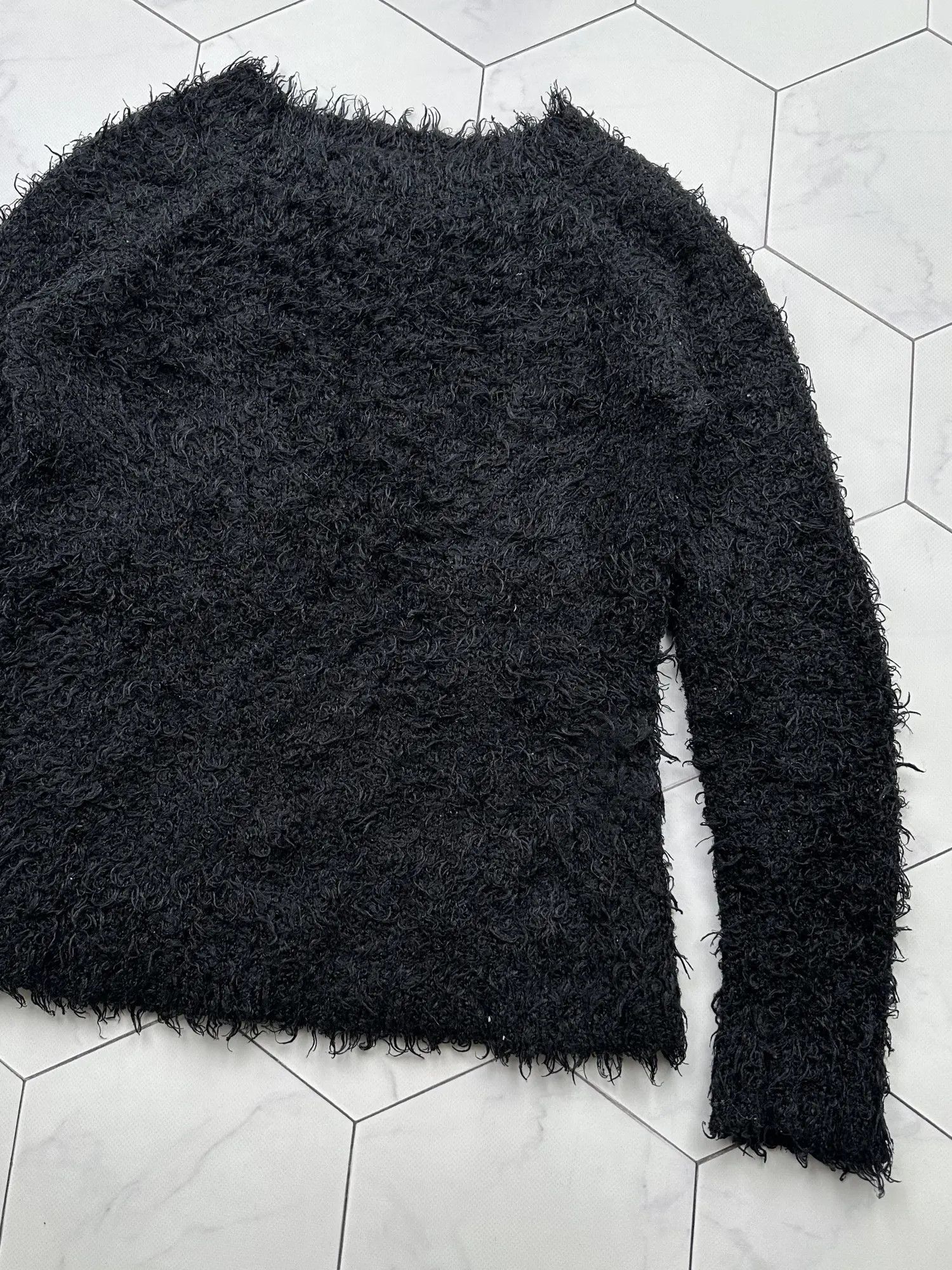 Japanese Brand Vintage Mohair Sweater (B424)E2 Size S / US 4 / IT 40 - 3 Thumbnail