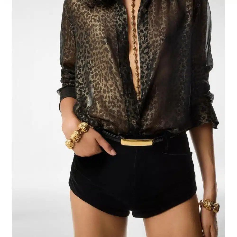 Tom Ford o1loc1c1025 JW026 Size: OS / Brass Moon Bracelet in Gold Size ONE SIZE - 3 Thumbnail