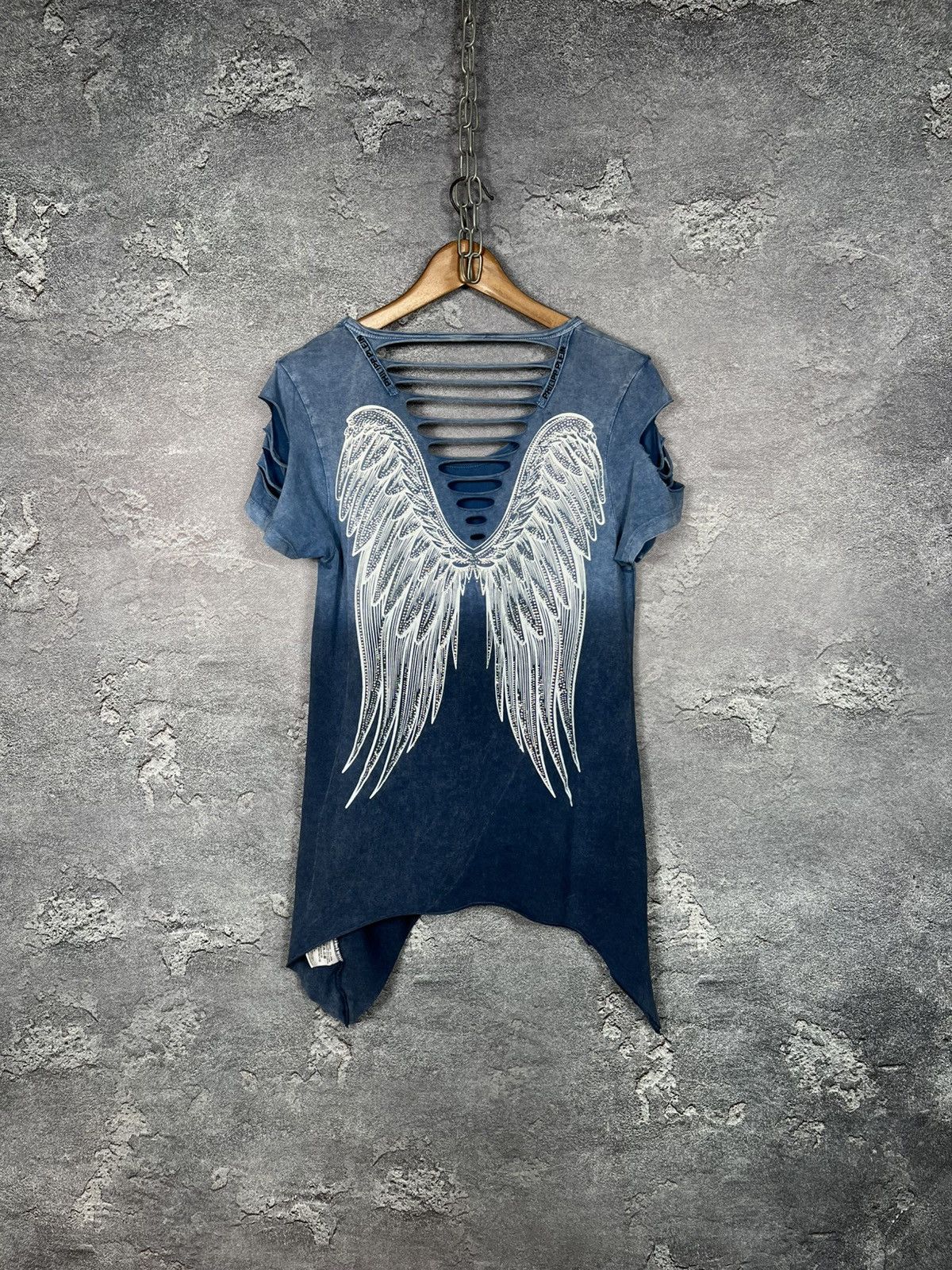 Philipp Plein Vintage Philipp Plein Avant Garde With Angel Wing Dress Size S / US 4 / IT 40 - 2 Thumbnail