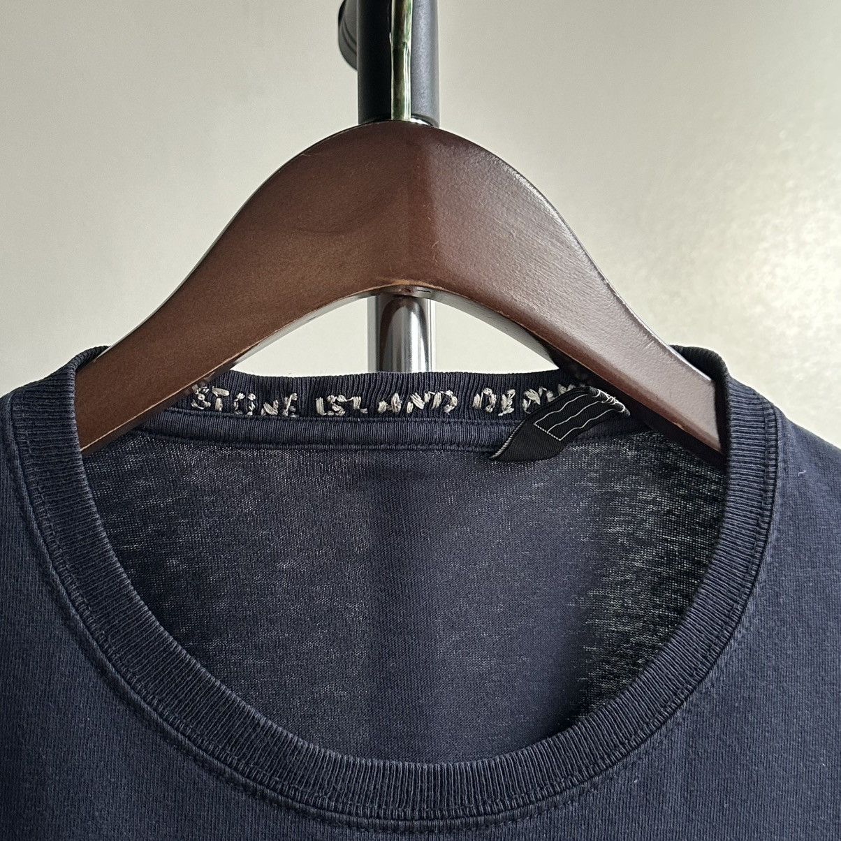 Stone Island VINTAGE STONE ISLAND DENIMS TEE Size US L / EU 52-54 / 3 - 5 Thumbnail