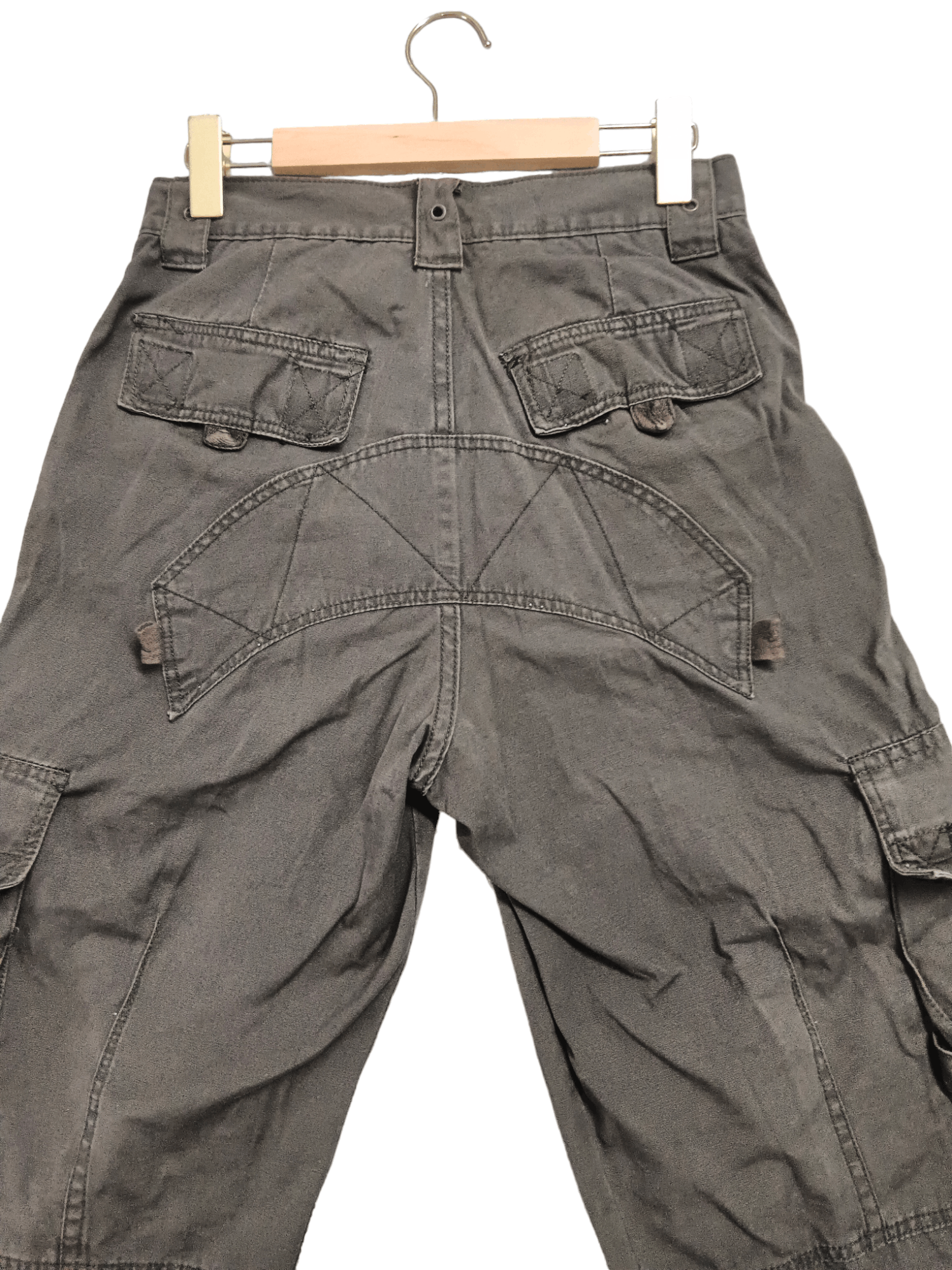 GOA Jefferson GOA Style Military Bondage Cargo Pants Size US 29 - 7 Thumbnail