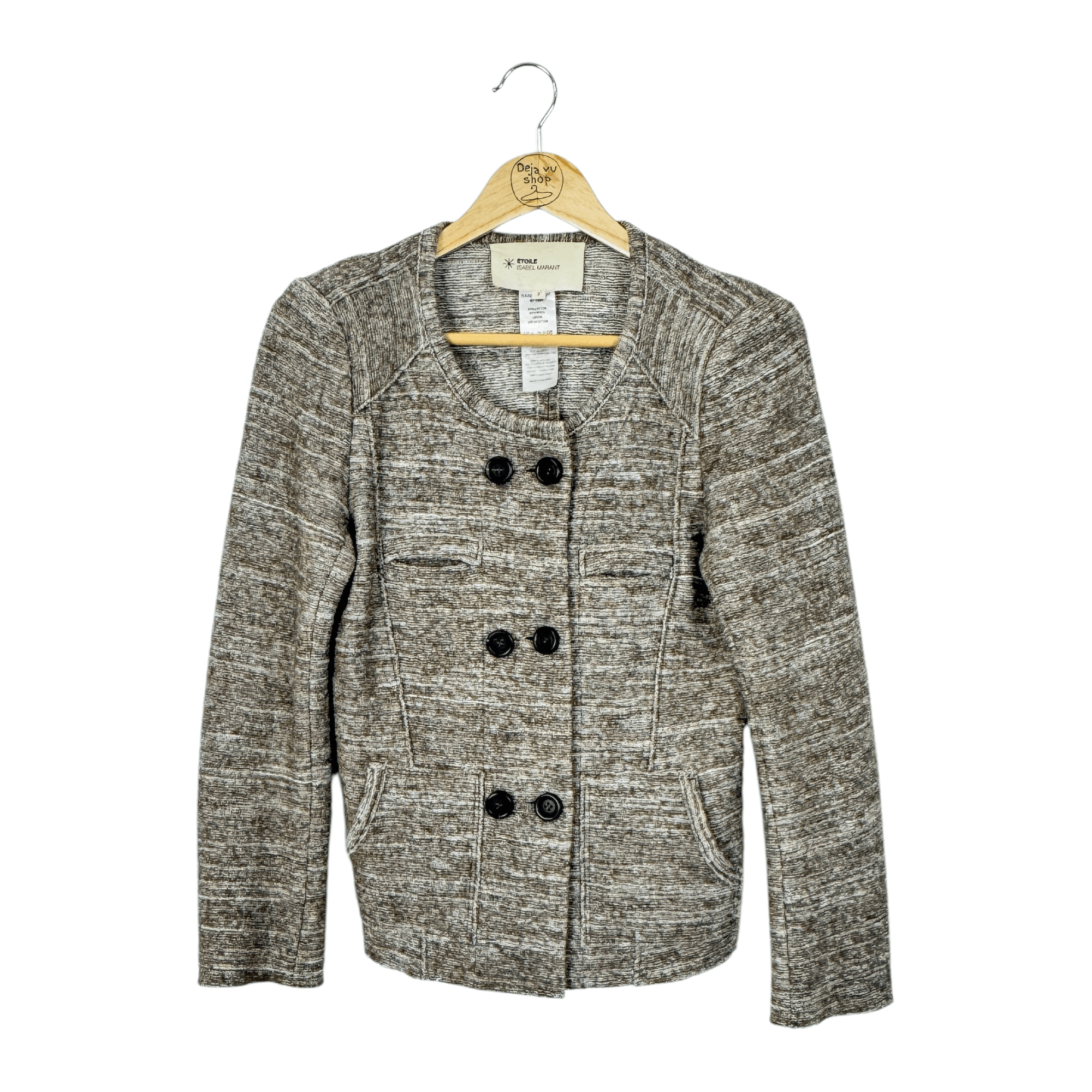 Isabel Marant Etoile Isabel Marant Etoile -Wool Blend Button Front Jacket Size M / US 6-8 / IT 42-44 - 1 Thumbnail