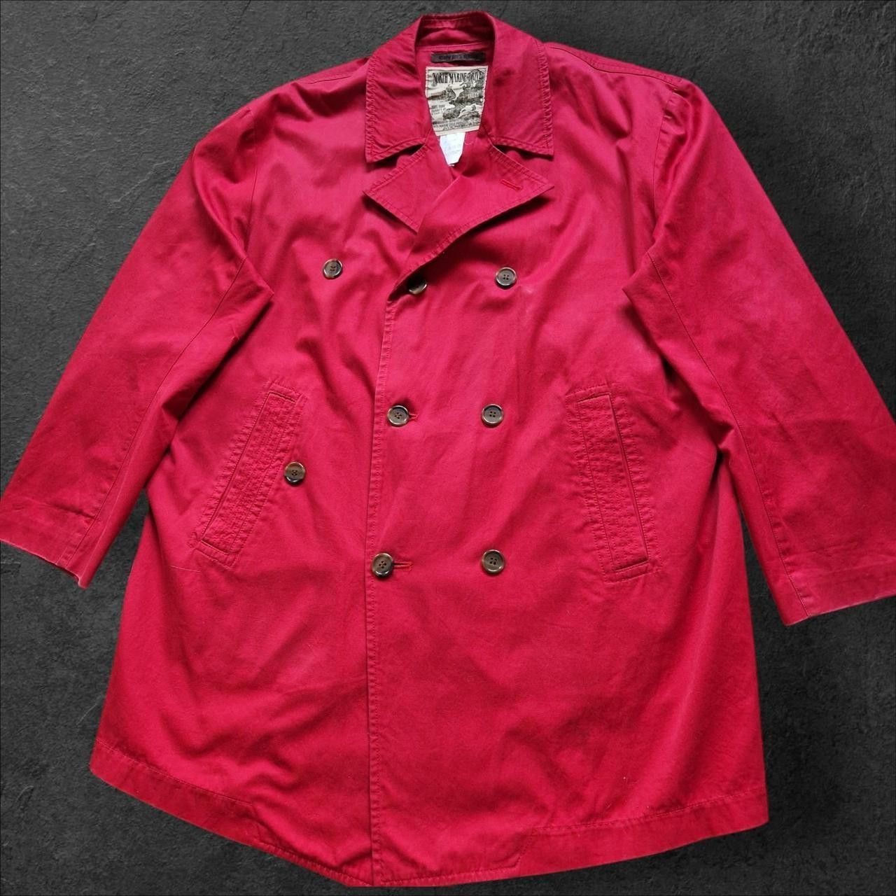 45rpm vintage 45rpm red oversized trench coat / overcoat Size US XL / EU 56 / 4 - 2 Thumbnail