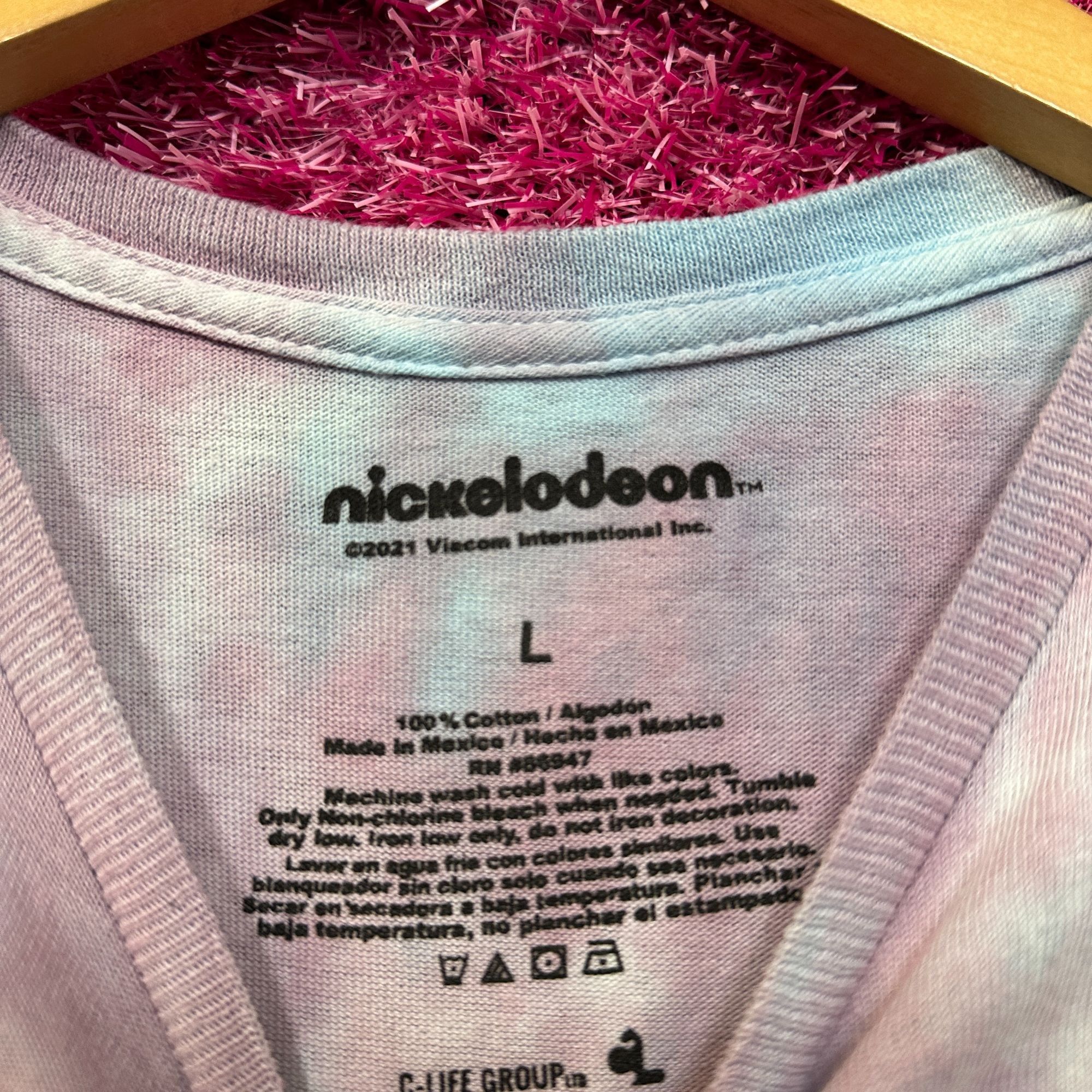 Nickelodeon Nickelodeon Best of the 90s Helga Reptar Rocko Tie Dye L Size US L / EU 52-54 / 3 - 4 Thumbnail