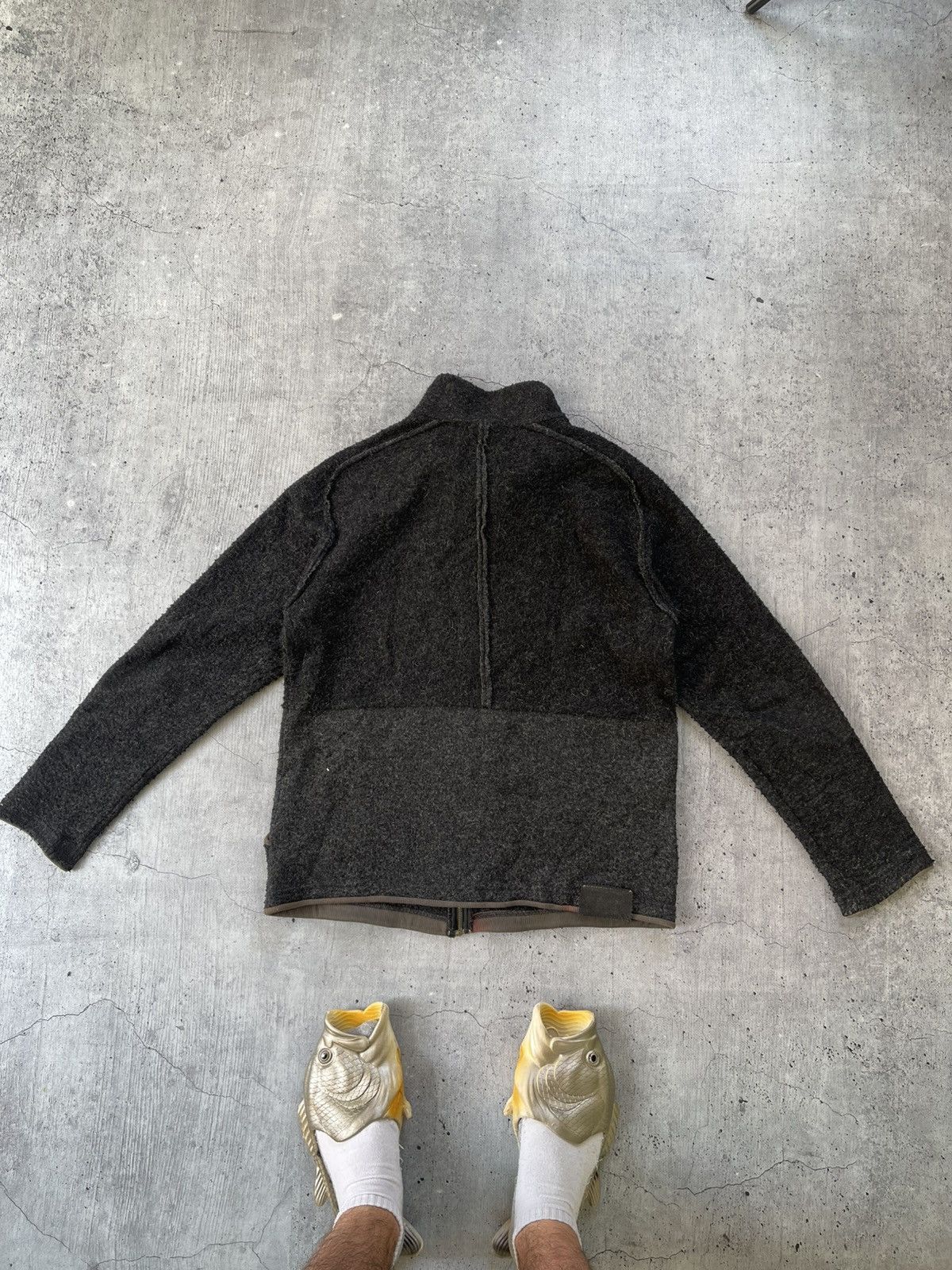 Other VTG. DIESEL ZIP UP SWEATER // LAMPO ZIP // AVANT GARDE STYLE Size US M / EU 48-50 / 2 - 12 Thumbnail