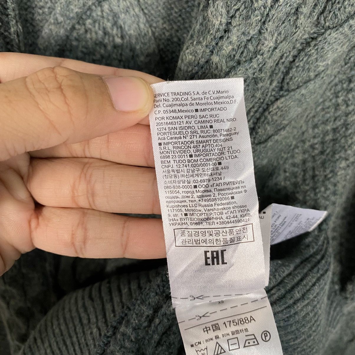 Japanese Brand 📌Vintage Knit Sweatshirt Gap Size US XS / EU 42 / 0 - 17 Thumbnail