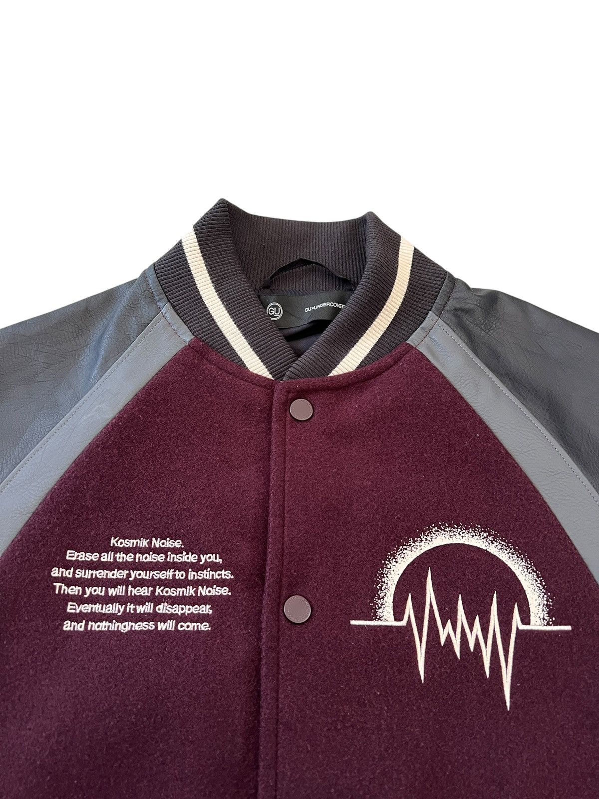 Undercover Undercover x GU Kosmik Noise Varsity Jacket Size US S / EU 44-46 / 1 - 3 Thumbnail