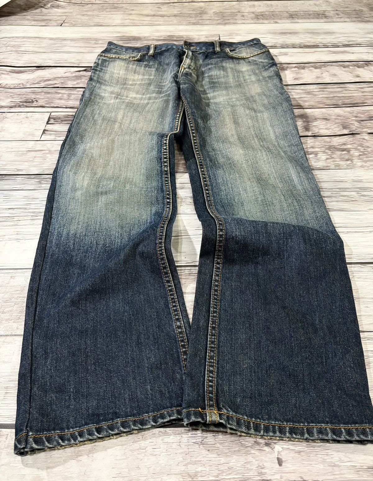 Hysteric Glamour × Japanese Brand 💥 HYSTERIC GLAMOUR BALENCIAGA STYLE JAPANESE WASHED JEANS Size US 32 / EU 48 - 1 Thumbnail