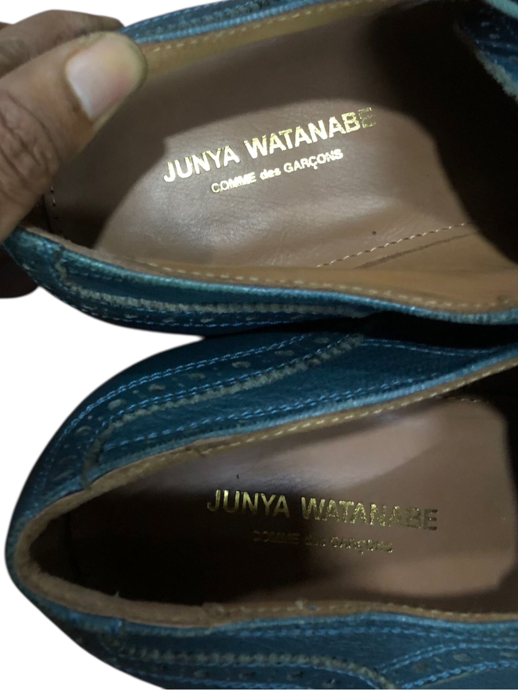 Comme des Garcons 🔥COMME des GARCONS JUNYA WATANABE Handmade Derby Shoes Size US 7 / EU 40 - 6 Thumbnail
