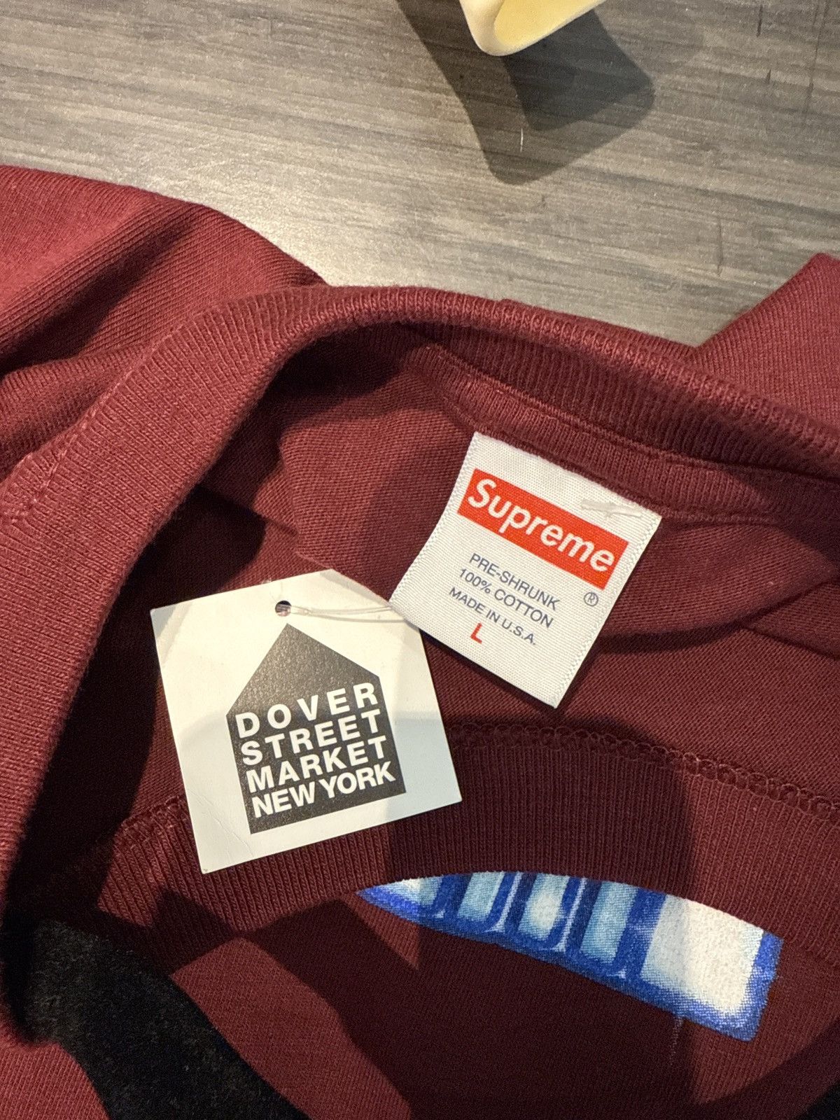 Supreme Supreme Ultra Fresh T-Shirt Burgundy Size US L / EU 52-54 / 3 - 3 Thumbnail