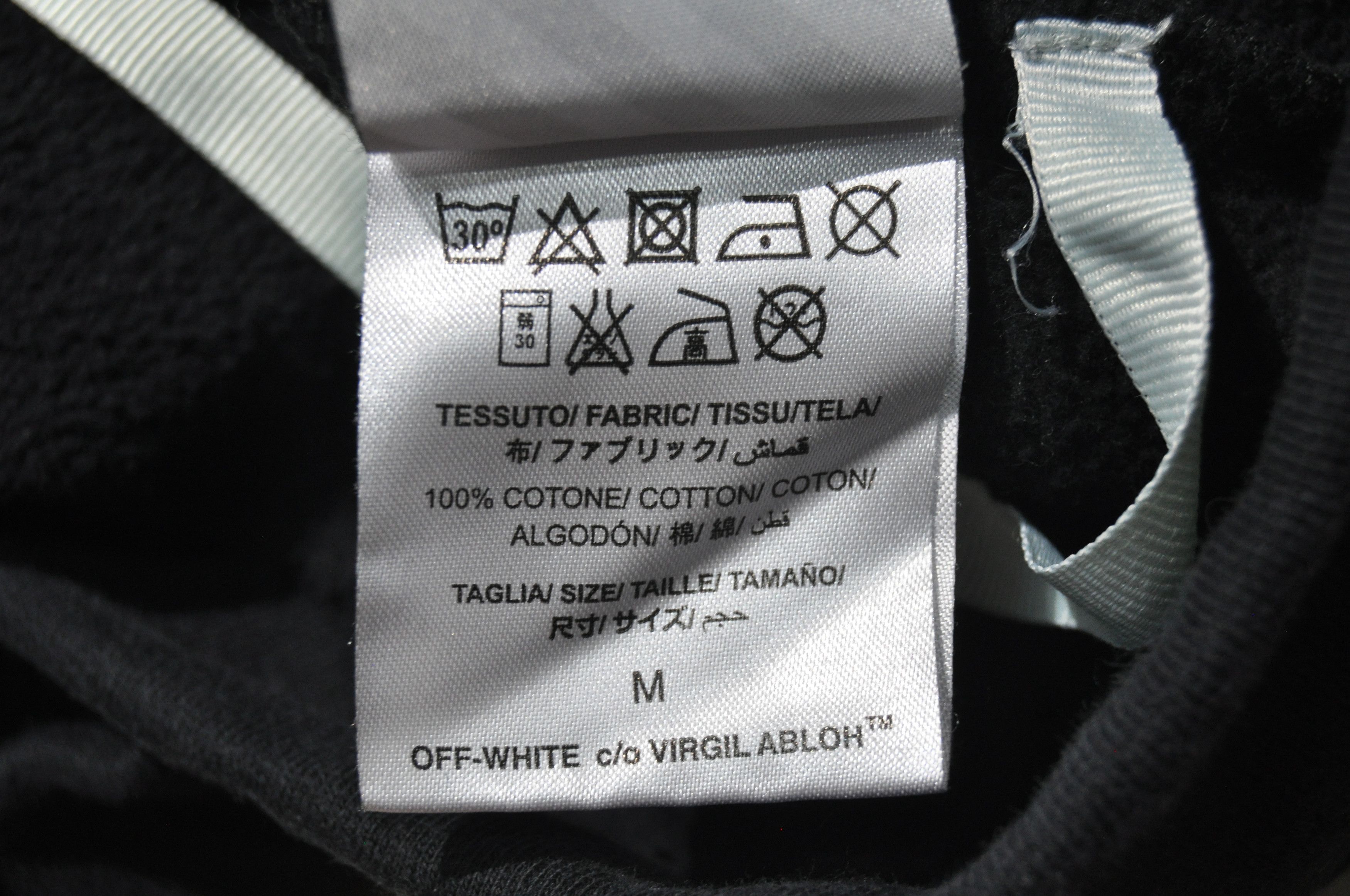 Off-White Off-White - S/S 17 - Diag Spray Hoodie Size US M / EU 48-50 / 2 - 13 Thumbnail