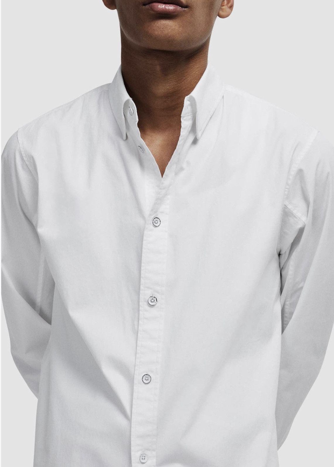 Rag & Bone Rag and Bone mens M stretch white shirt Zac NWT $245 Size US M / EU 48-50 / 2 - 3 Thumbnail