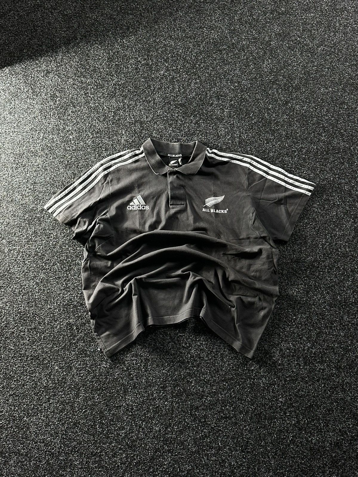 Adidas × Canterbury of New Zealand 00s VINTAGE ADIDAS ALL BLACKS RUGBY NEW ZEALAND SIZE XL-XXL Size US XL / EU 56 / 4 - 1 Thumbnail