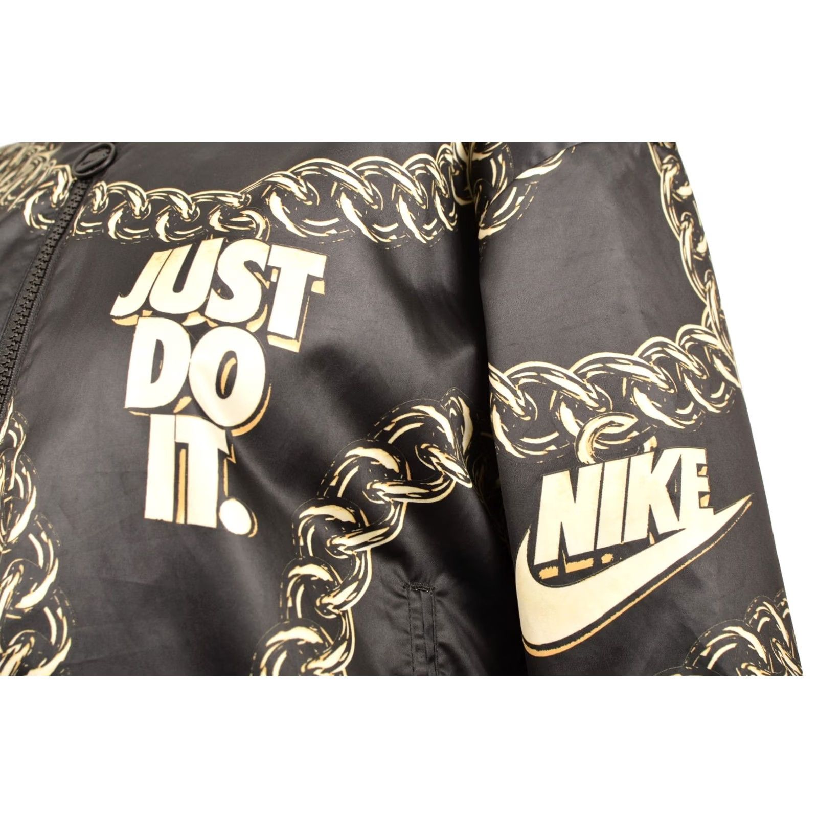 Nike Nike Jacket Womens XS Black Glam Dunk Synthetic Fill CI9996-010 Activewear Shoes? Size XS / US 0-2 / IT 36-38 - 3 Thumbnail