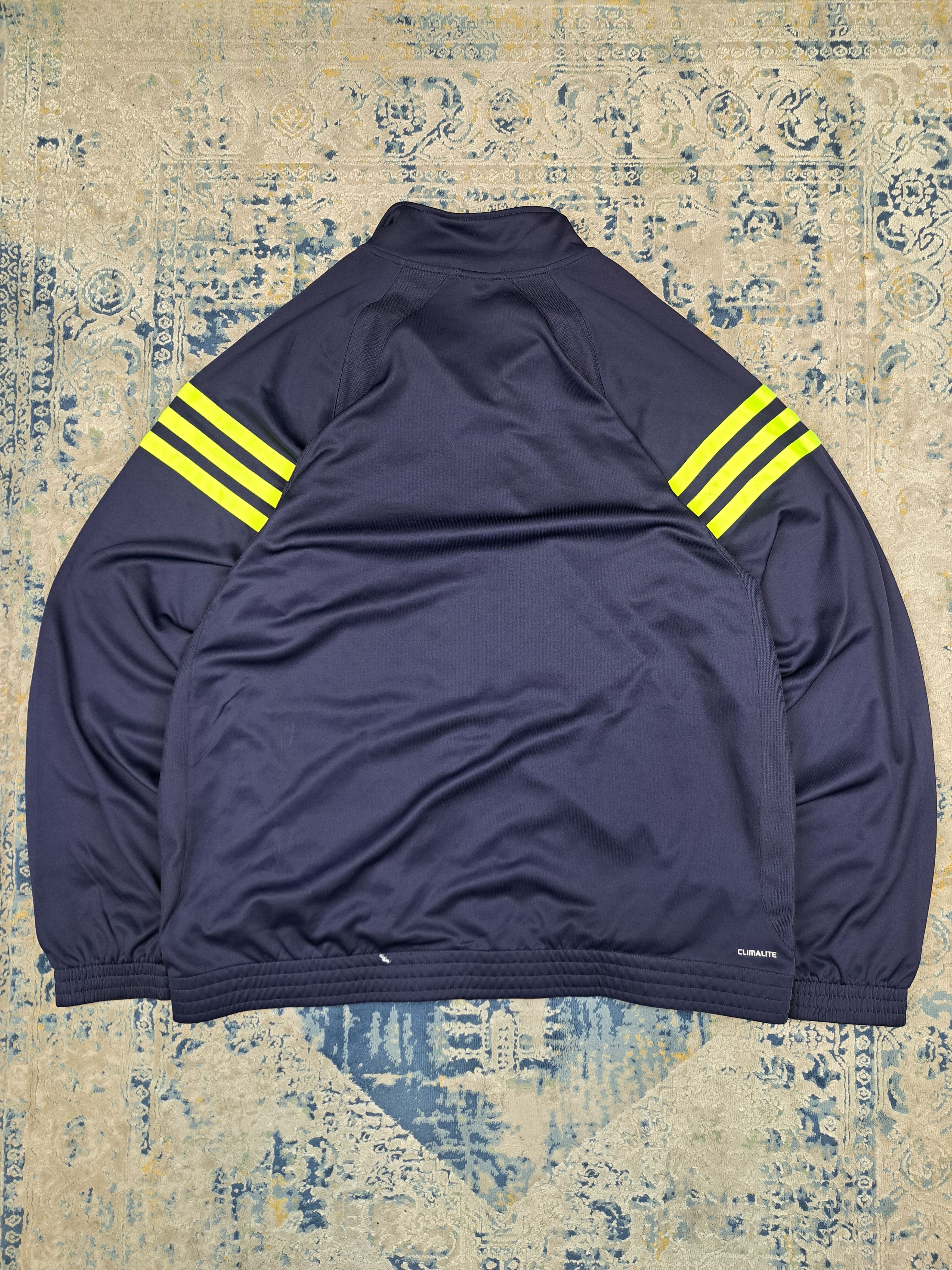 Adidas Vintage 2012 Real Madrid Track Jacket Blokecore y2k Size US XXL / EU 58 / 5 - 3 Thumbnail