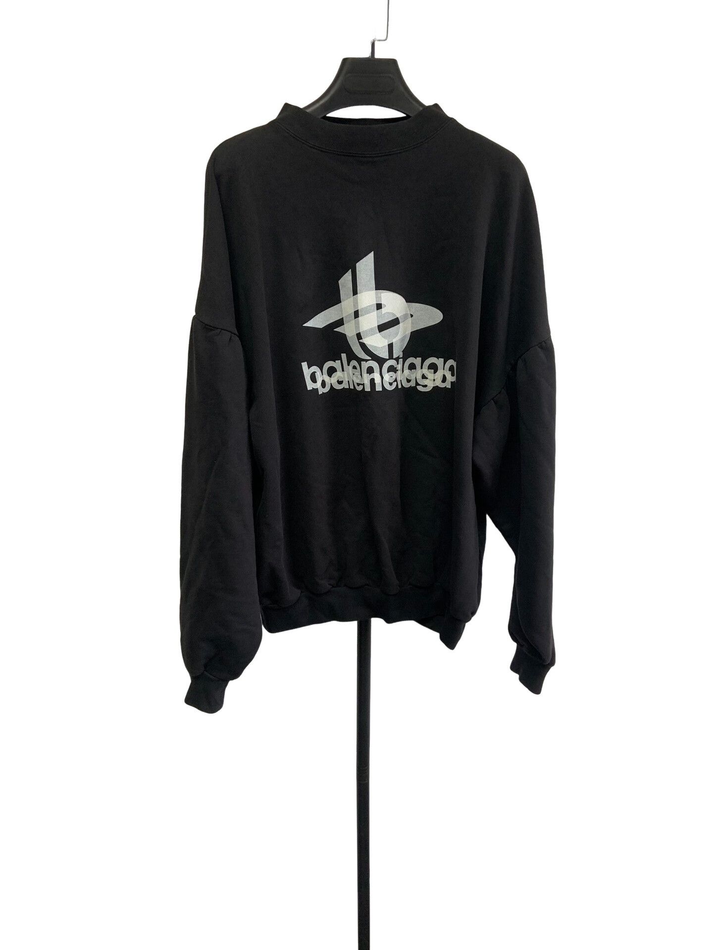 Balenciaga Balenciaga Logo Print Sweatshirt Size 1 Size US S / EU 44-46 / 1 - 1 Thumbnail