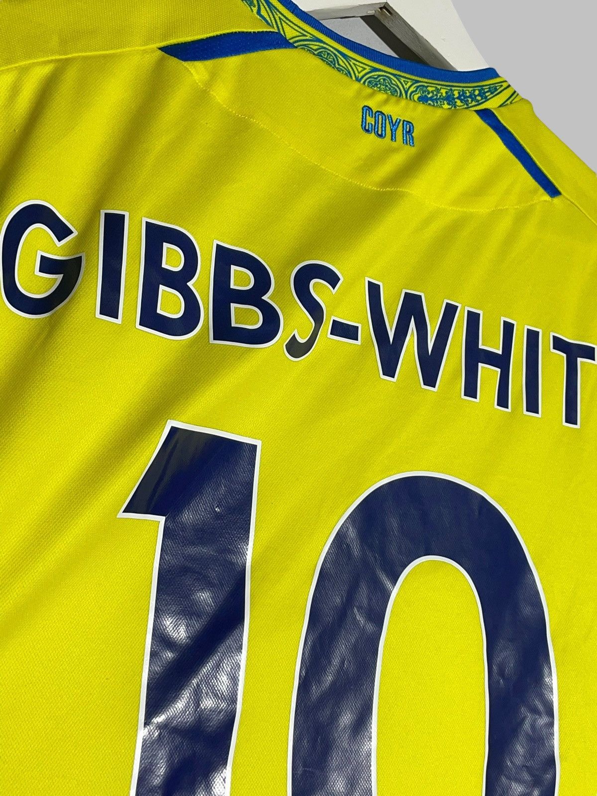 Macron #10 Gibbs-White Nottingham Forest Macron 2022/23 Away Jersey Size US XL / EU 56 / 4 - 13 Thumbnail