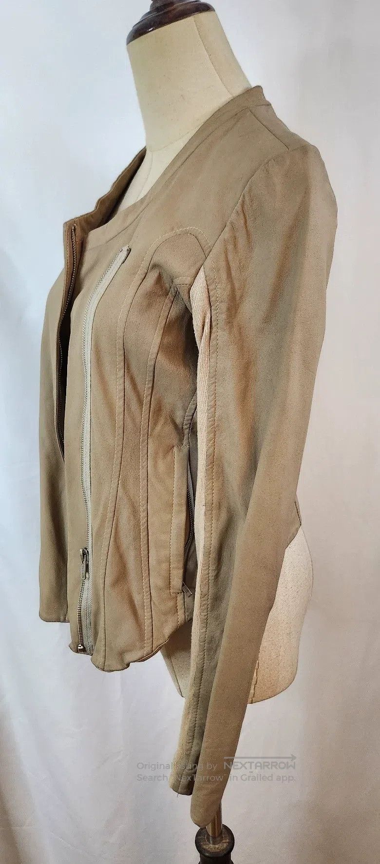 Helmut Lang Helmut Lang Short leather coat for autumn and winter Size S / US 4 / IT 40 - 2 Thumbnail
