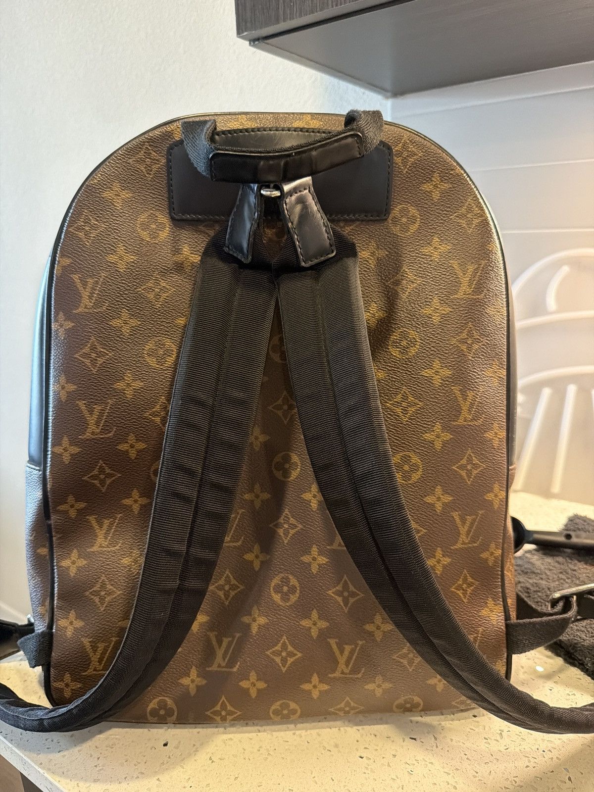Louis Vuitton 2016 LV macassar backpack Size ONE SIZE - 3 Thumbnail