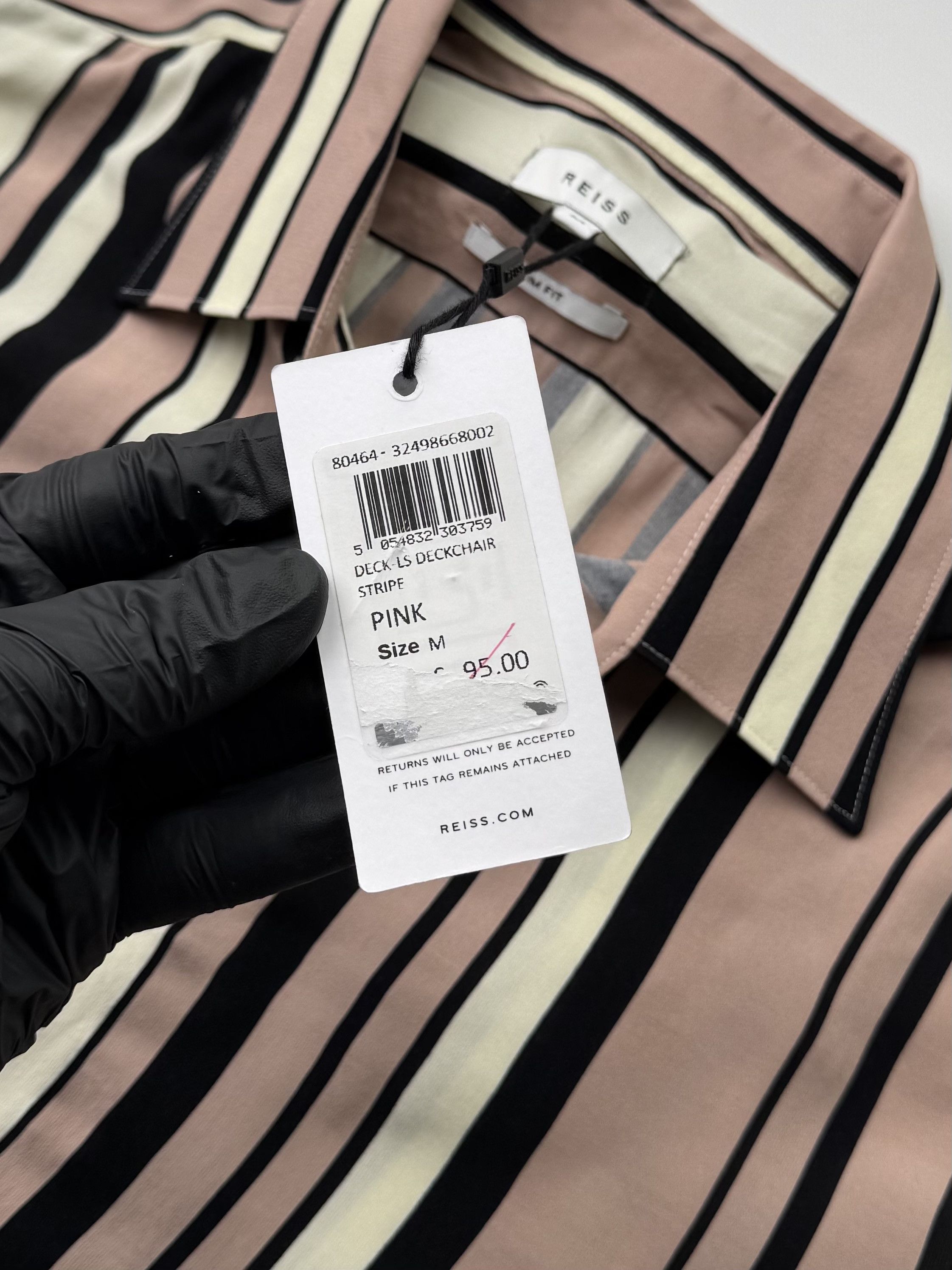Reiss Reiss Viscose Shirt Long Sleeve (145) Size US M / EU 48-50 / 2 - 6 Thumbnail