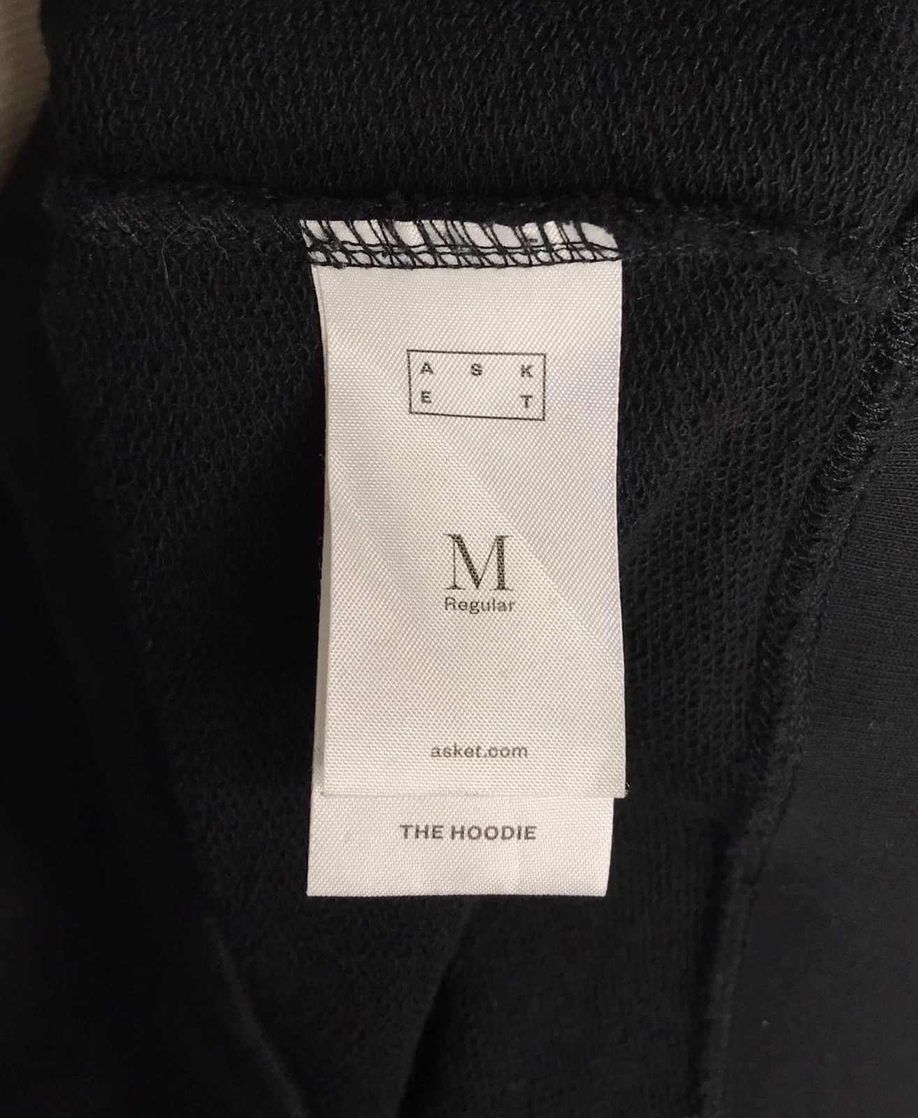 Asket Asket Basic Hoodie Men's M Black Size US M / EU 48-50 / 2 - 5 Thumbnail
