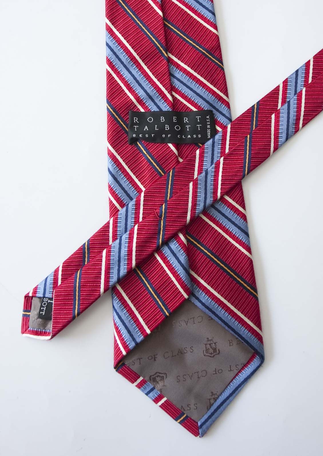 Robert Talbott Robert Talbott Tie Best Of Class Silk Red Size ONE SIZE - 3 Thumbnail